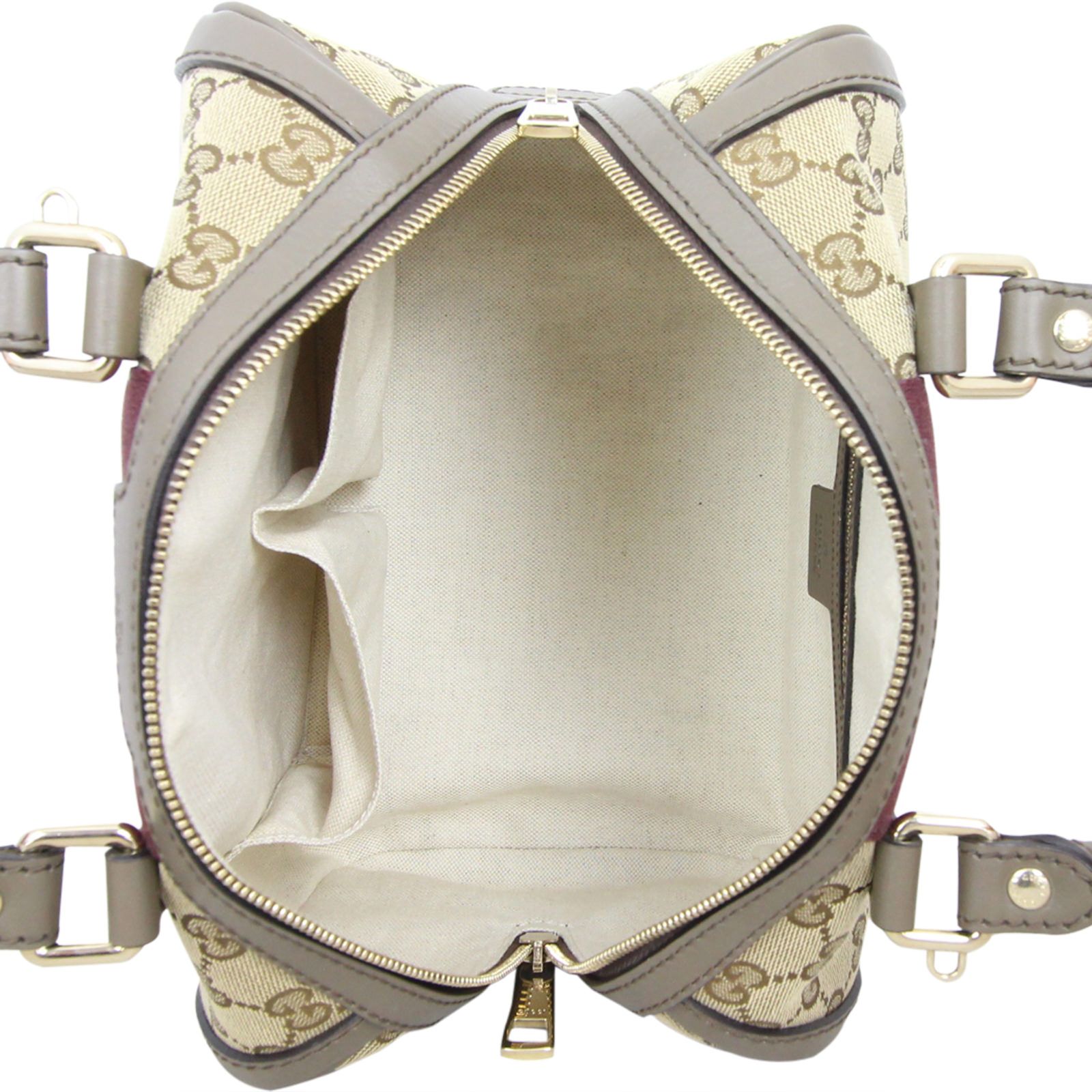 Gucci Vintage Web Original GG Boston Bag Small