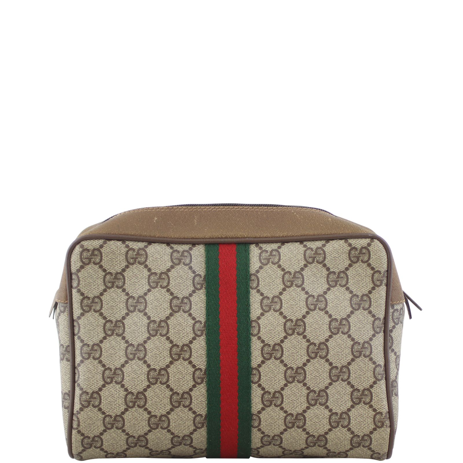 Gucci GG Supreme Web Cosmetic Pouch