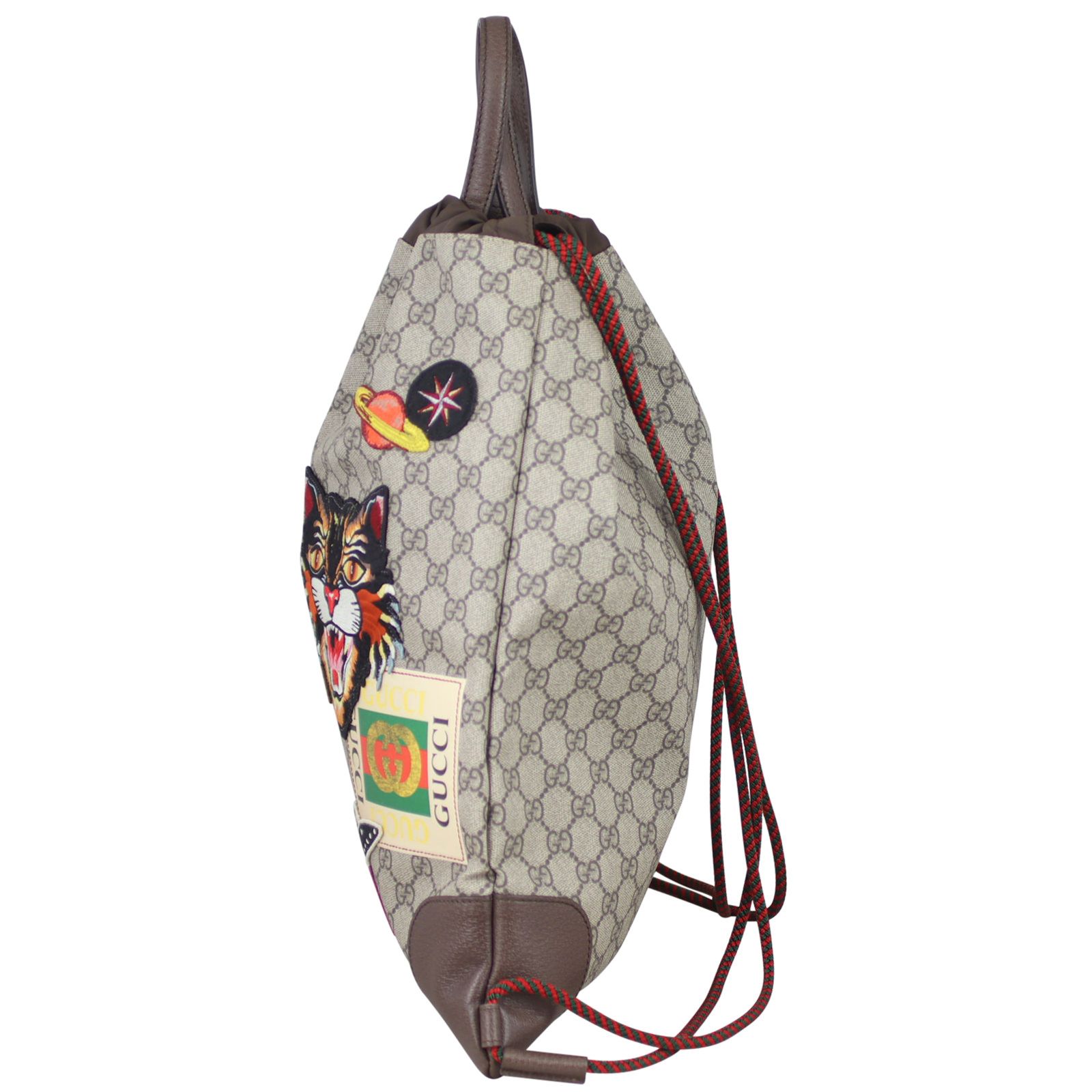 Gucci courrier soft gg supreme backpack on sale