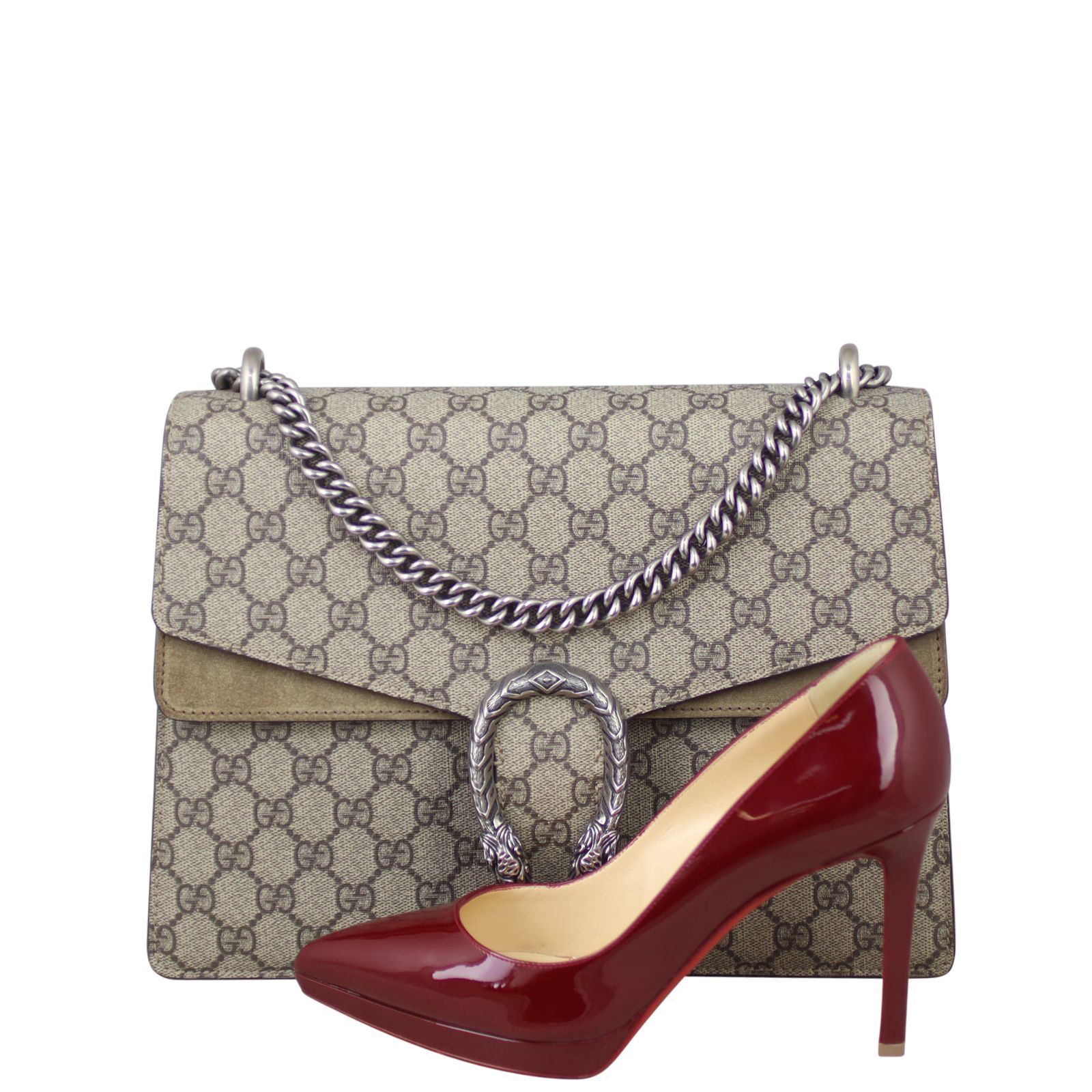 Gucci Dionysus GG Supreme Medium Shoulder Bag