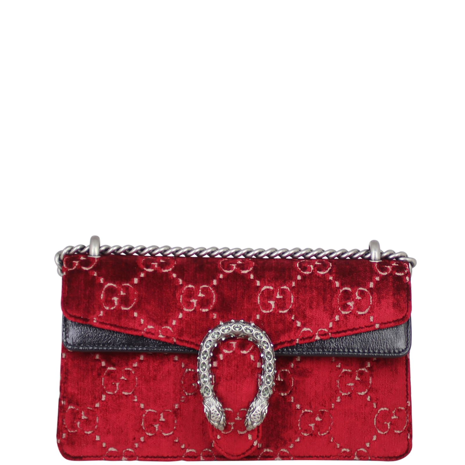 Gucci Dionysus GG Velvet Small Shoulder Bag