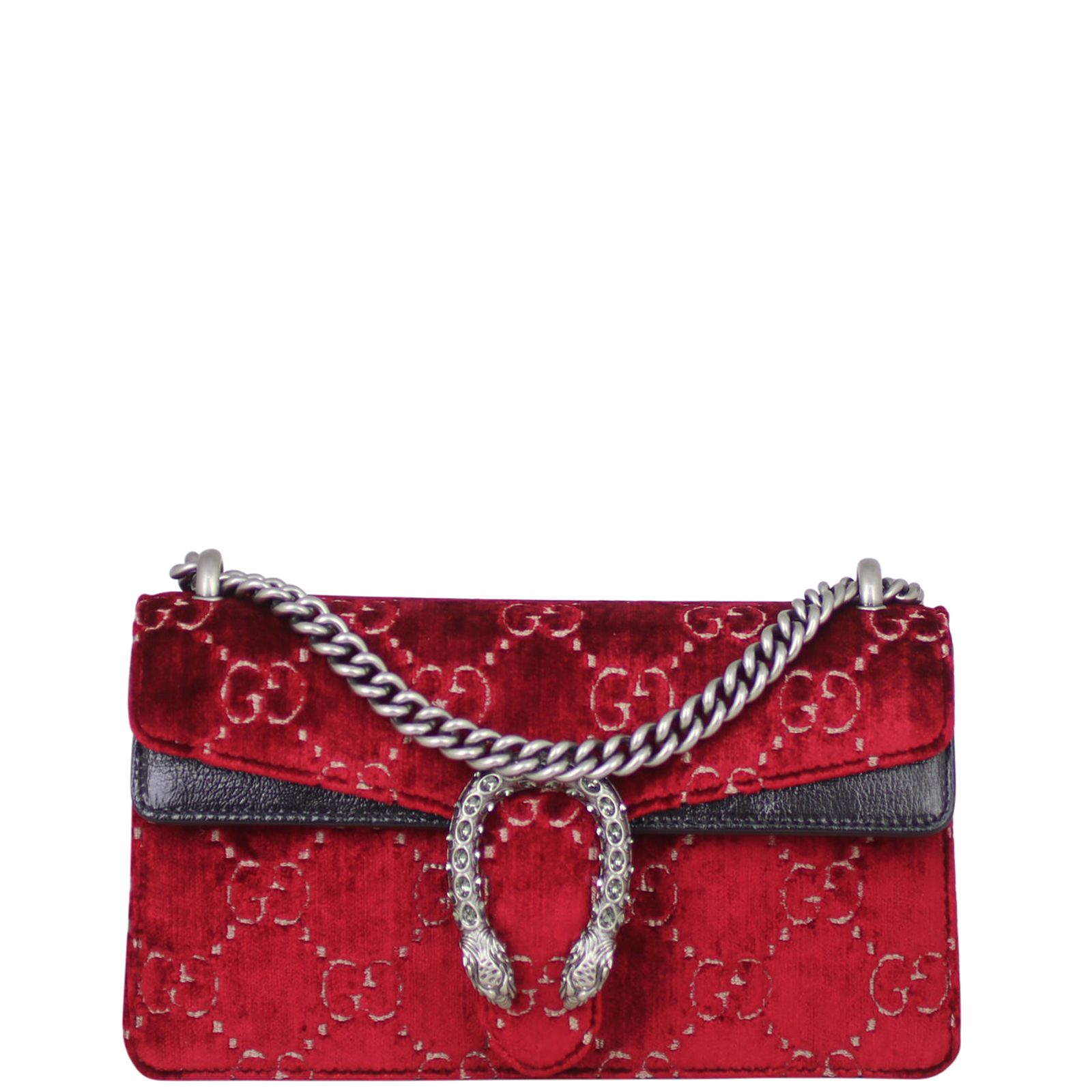 Gucci Dionysus GG Velvet Small Shoulder Bag