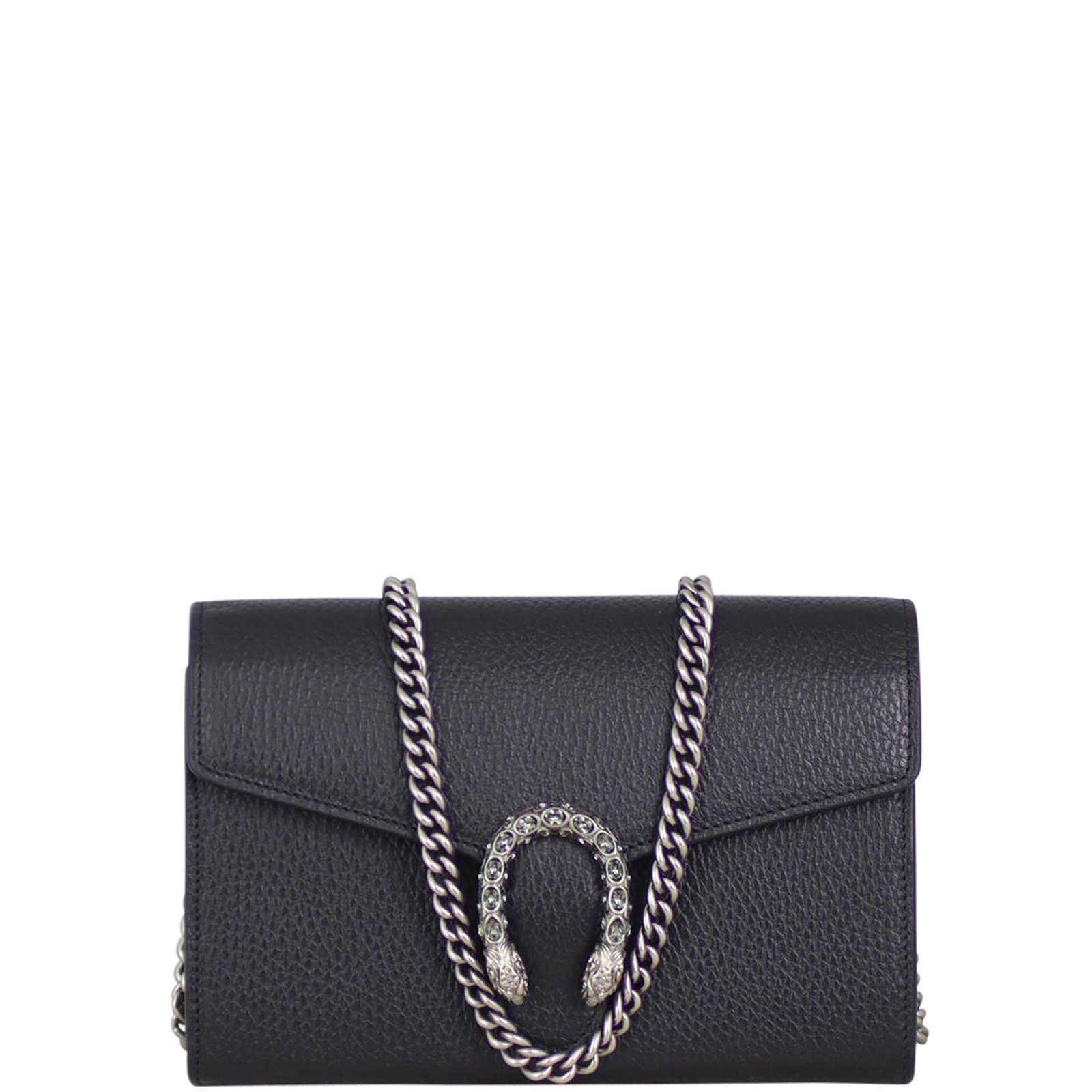 Dionysus leather wallet on a chain shop