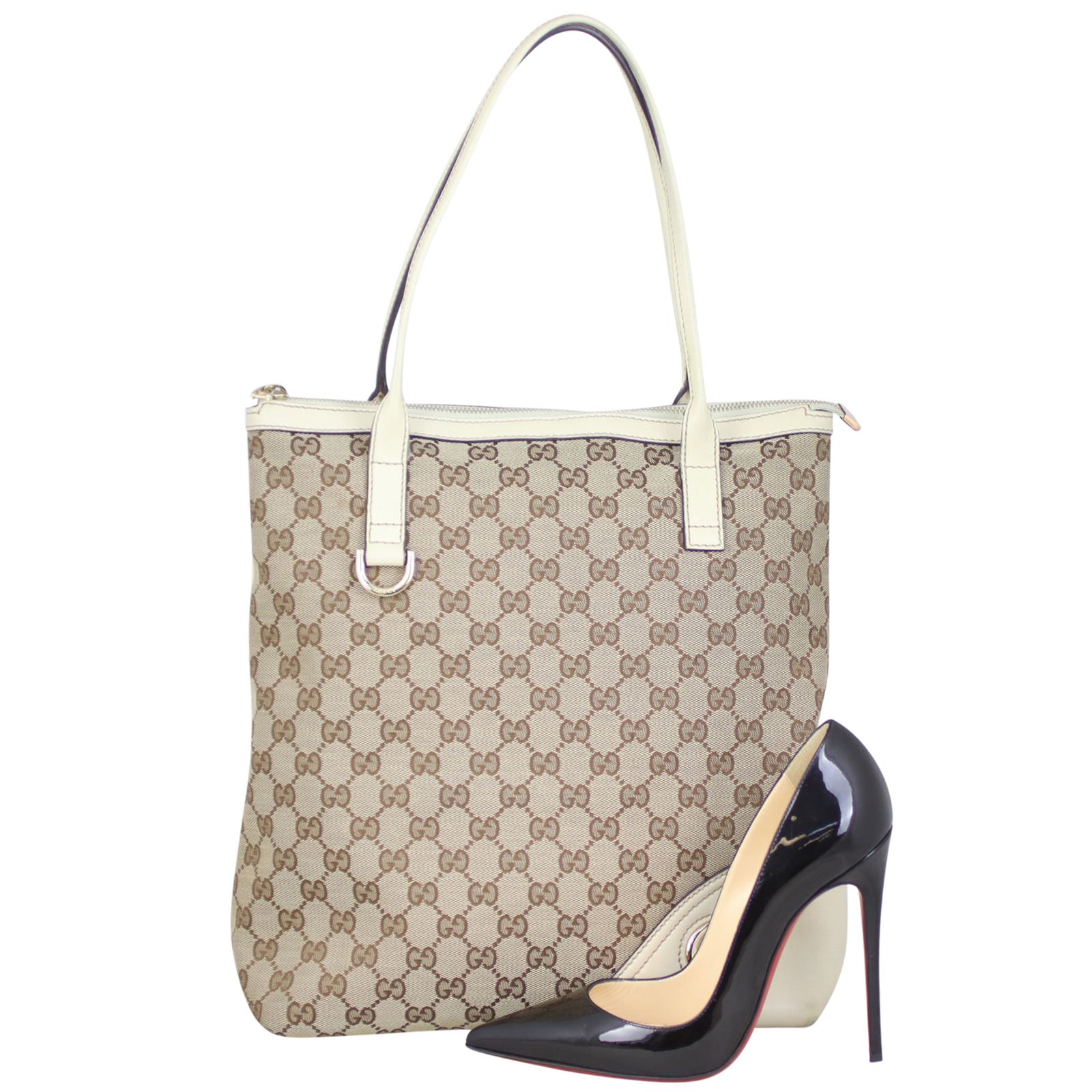 Gucci GG Canvas New Britt Tote