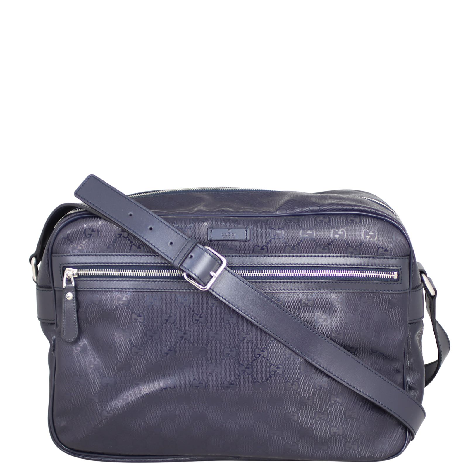 Gucci imprime messenger bag shop