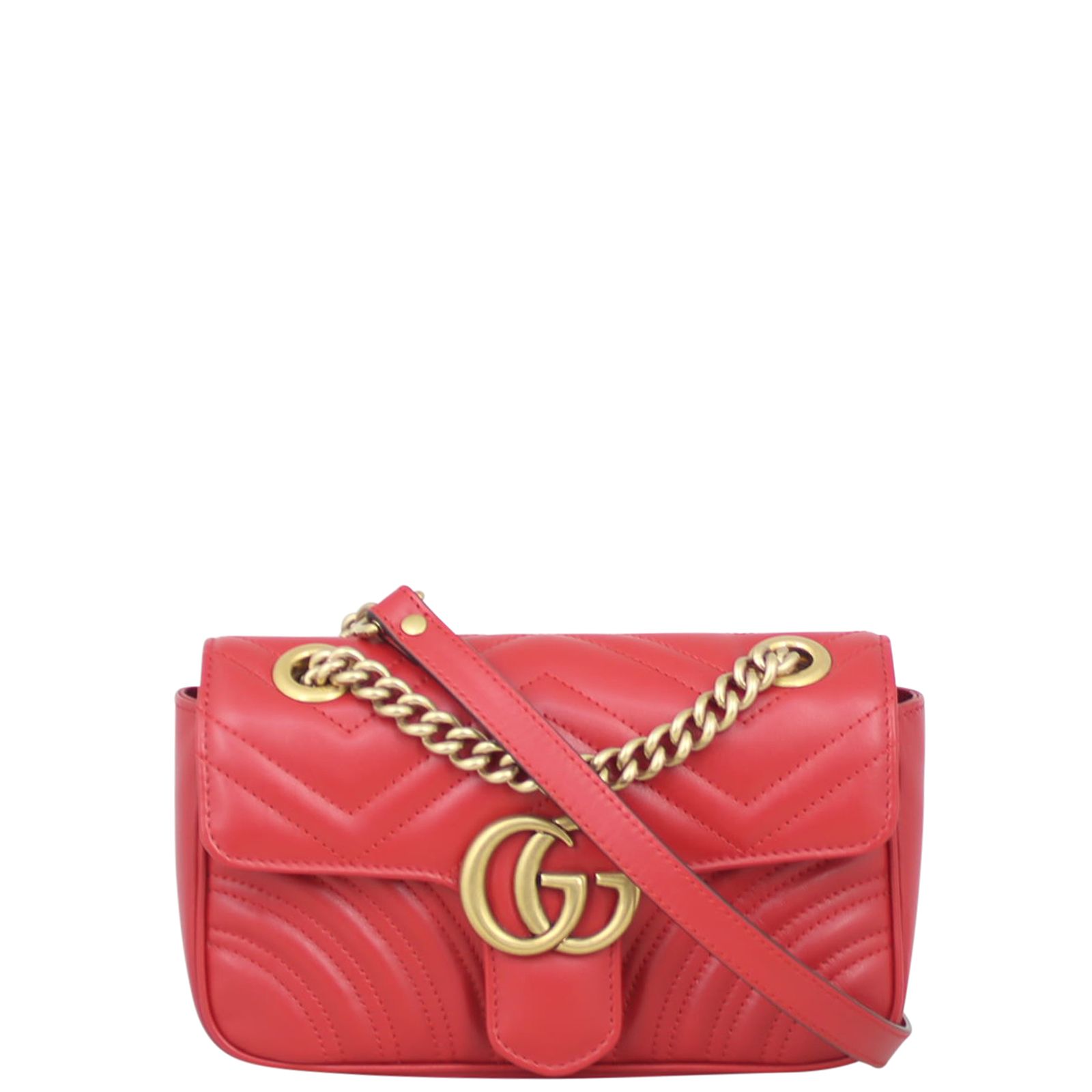 Small gg marmont 2.0 matelassé leather shoulder bag new arrivals