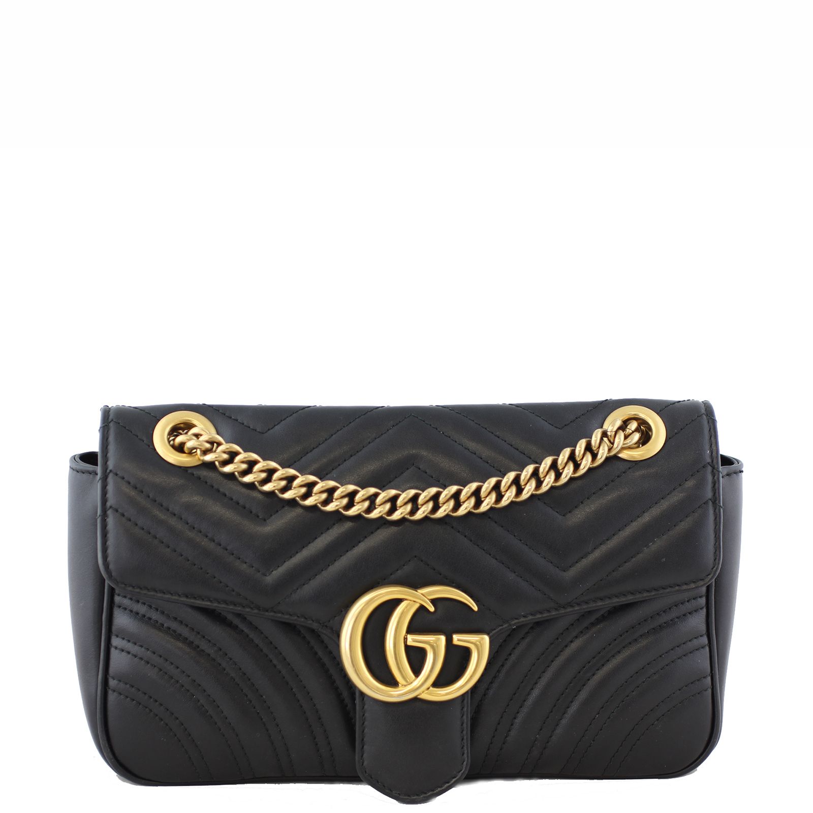 Gucci GG Marmont Small Matelasse Shoulder Bag