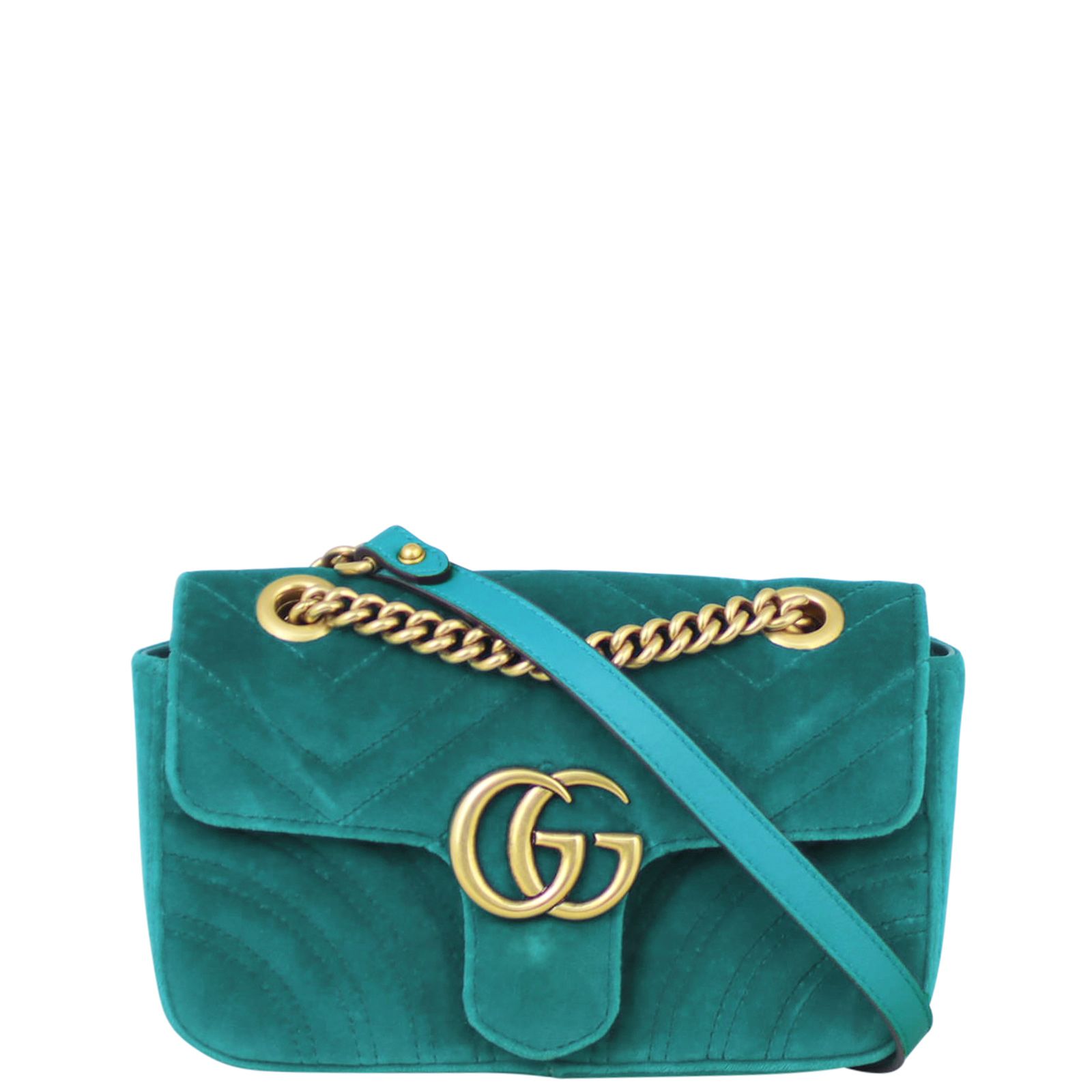 gucci marmont teal