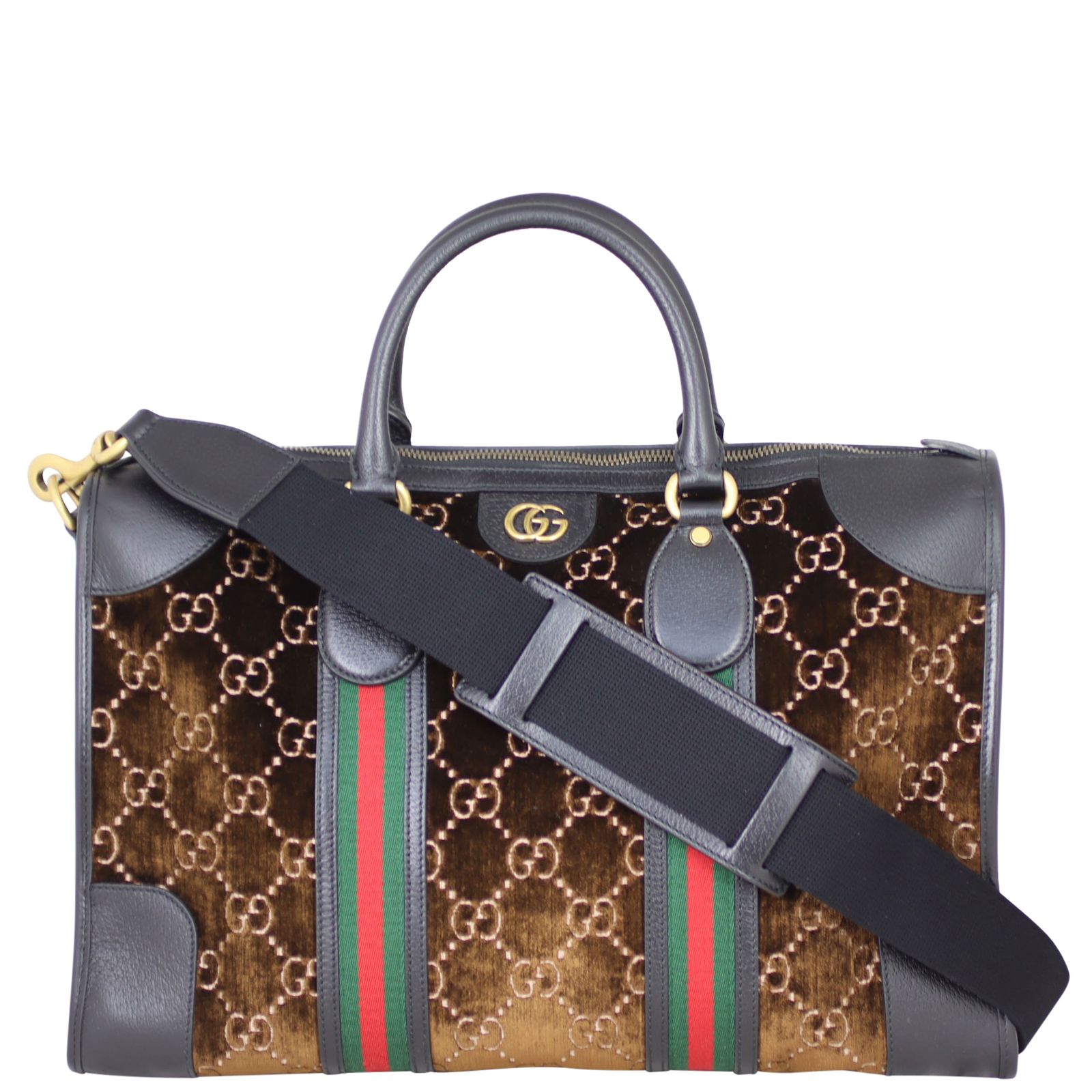 Gucci GG Medium Velvet Duffle