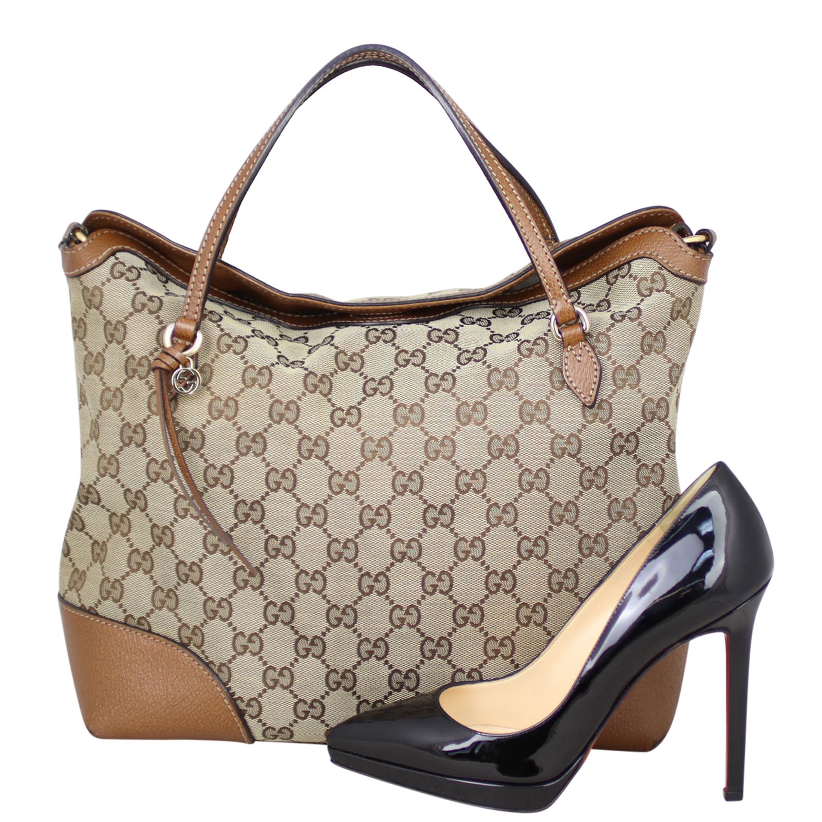 Gucci GG Canvas Bree Satchel