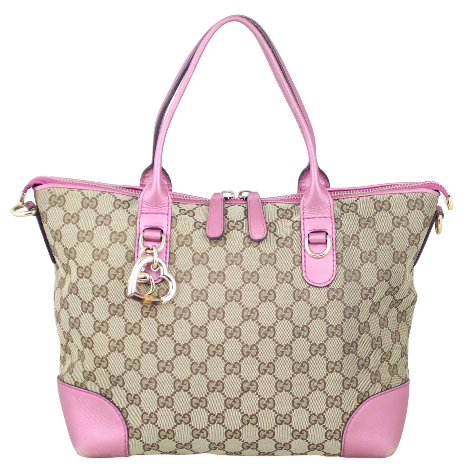 [JILLSTUART]★HEARTSTELLA CUBIC HEART CHARM TOTE BAG S Jill stuart tote - Gem