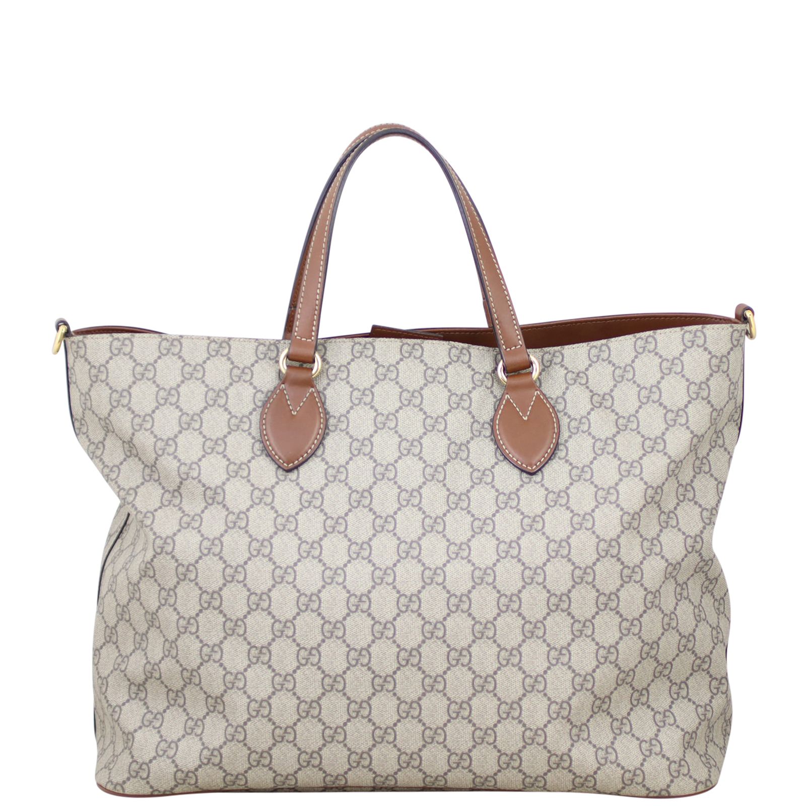 Gucci supreme soft canvas tote cheap