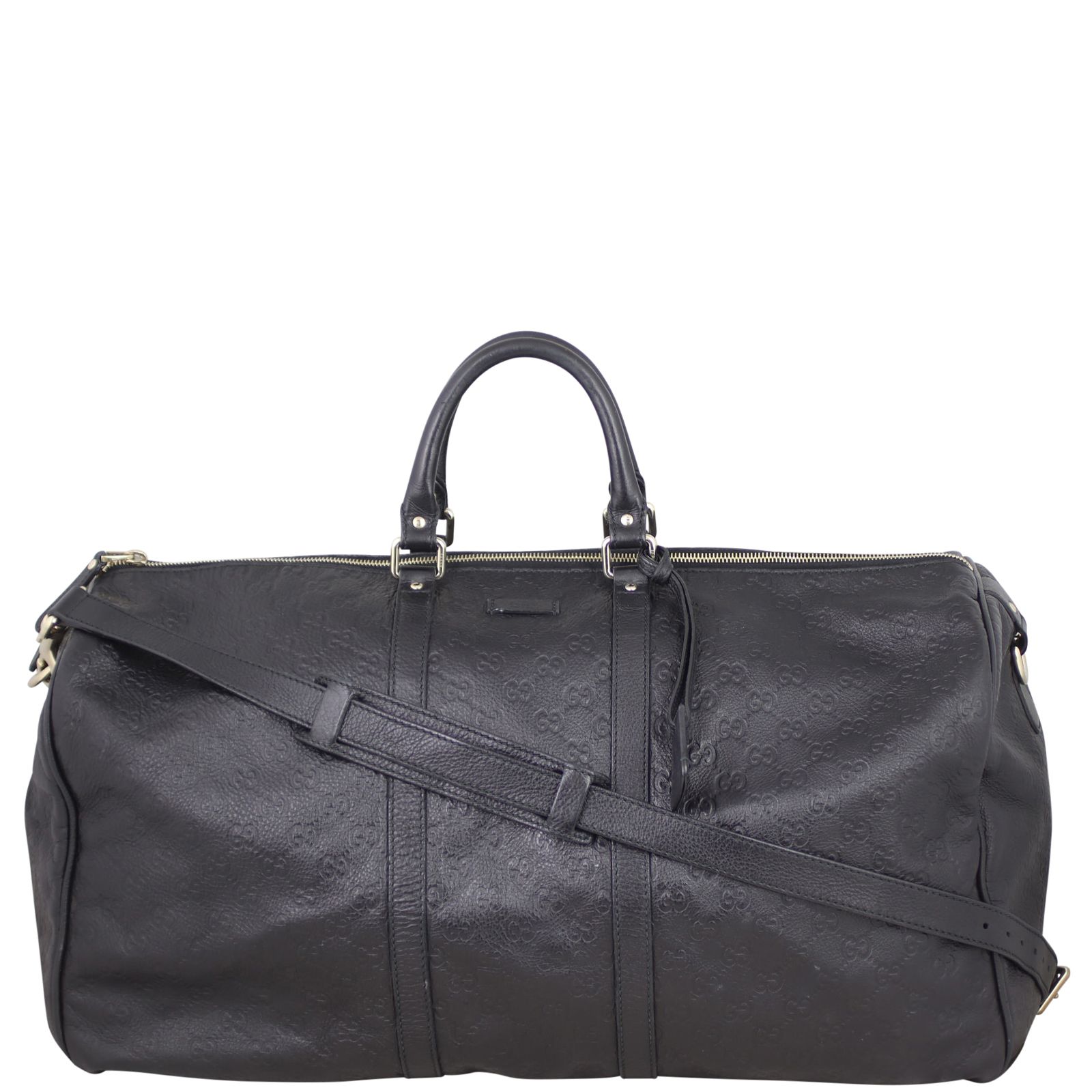 Gucci Guccissima Signature Leather Duffle