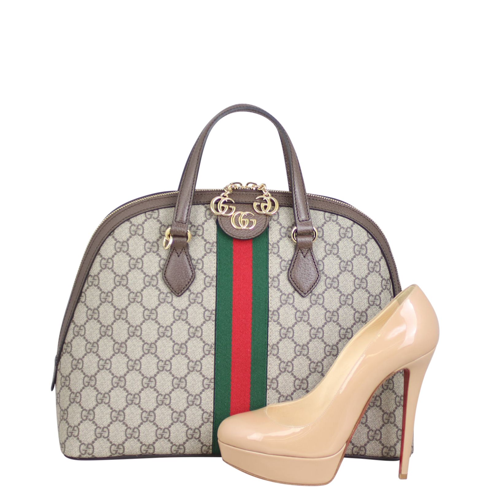 Gucci ophidia medium top handle bag deals