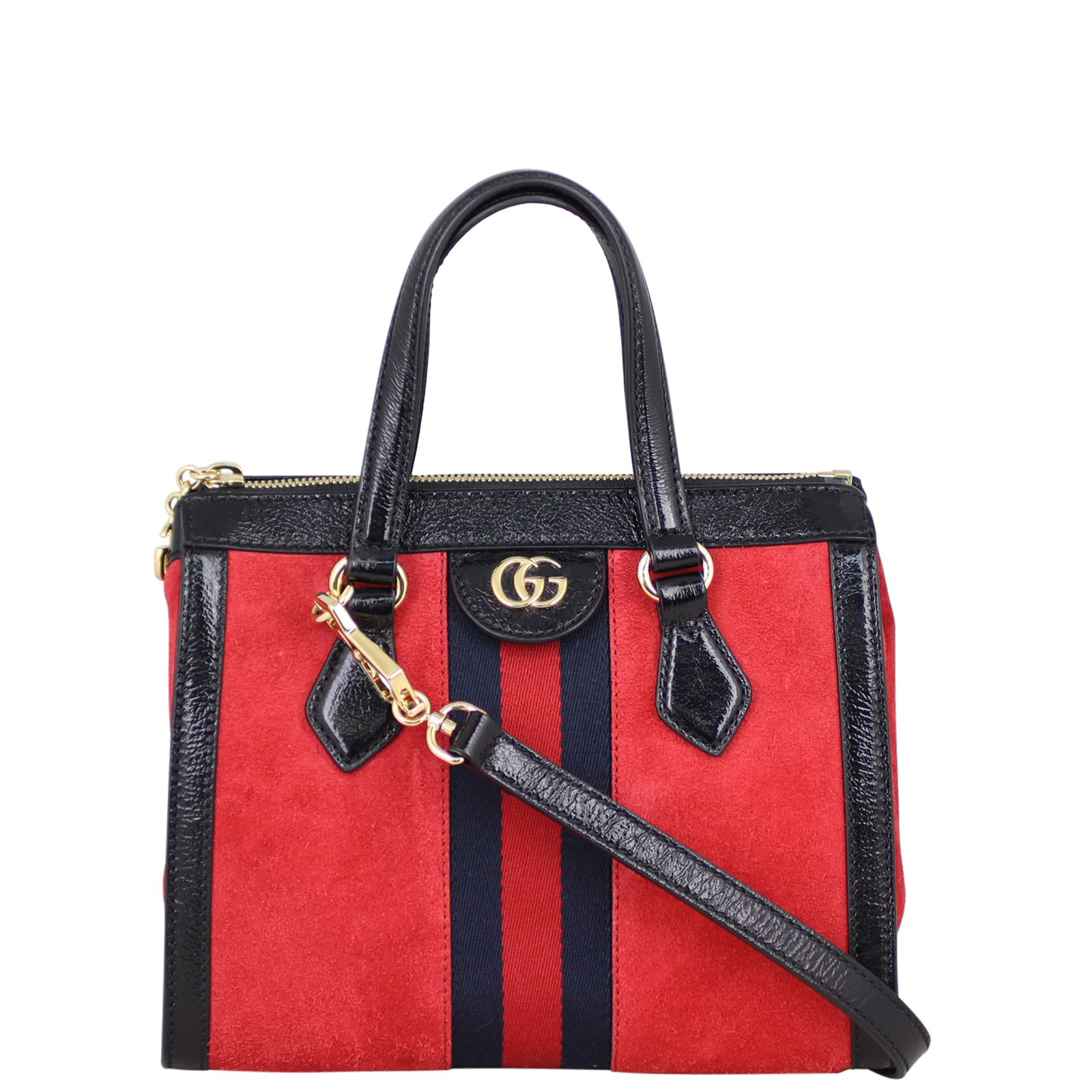 Gucci Ophidia Suede Tote Small
