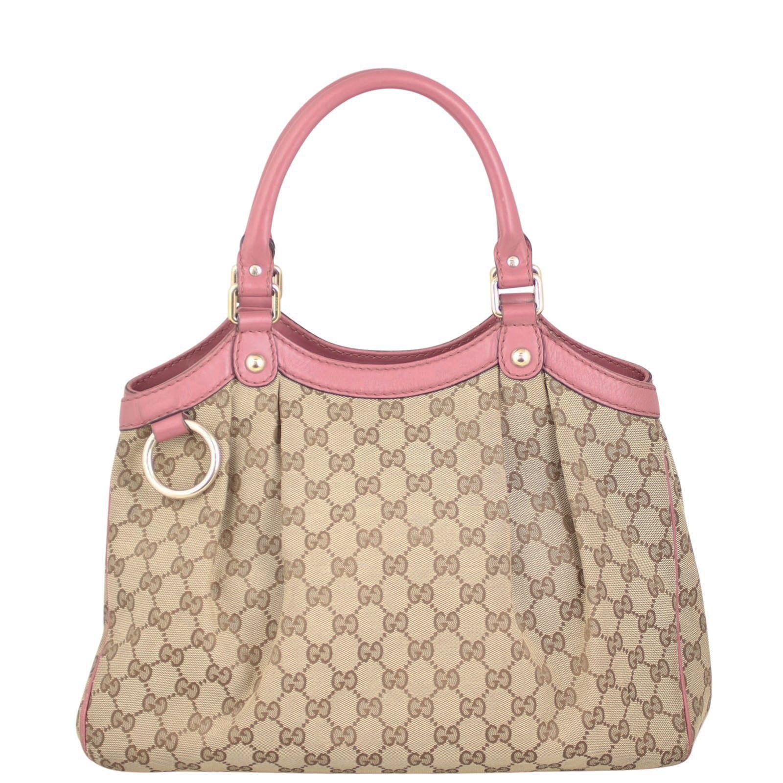 Gucci tote canvas bag sales
