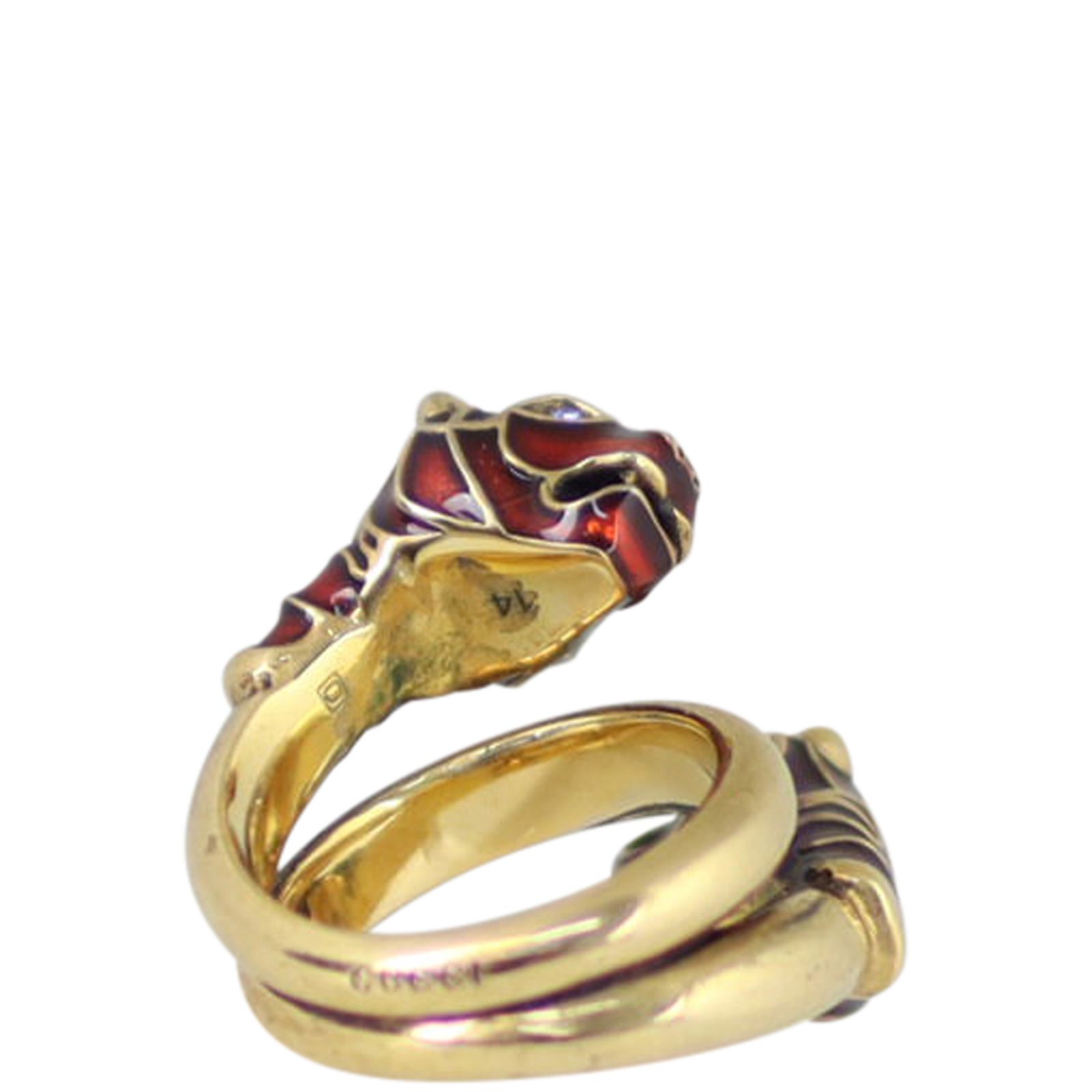Gucci Tiger Head Ring