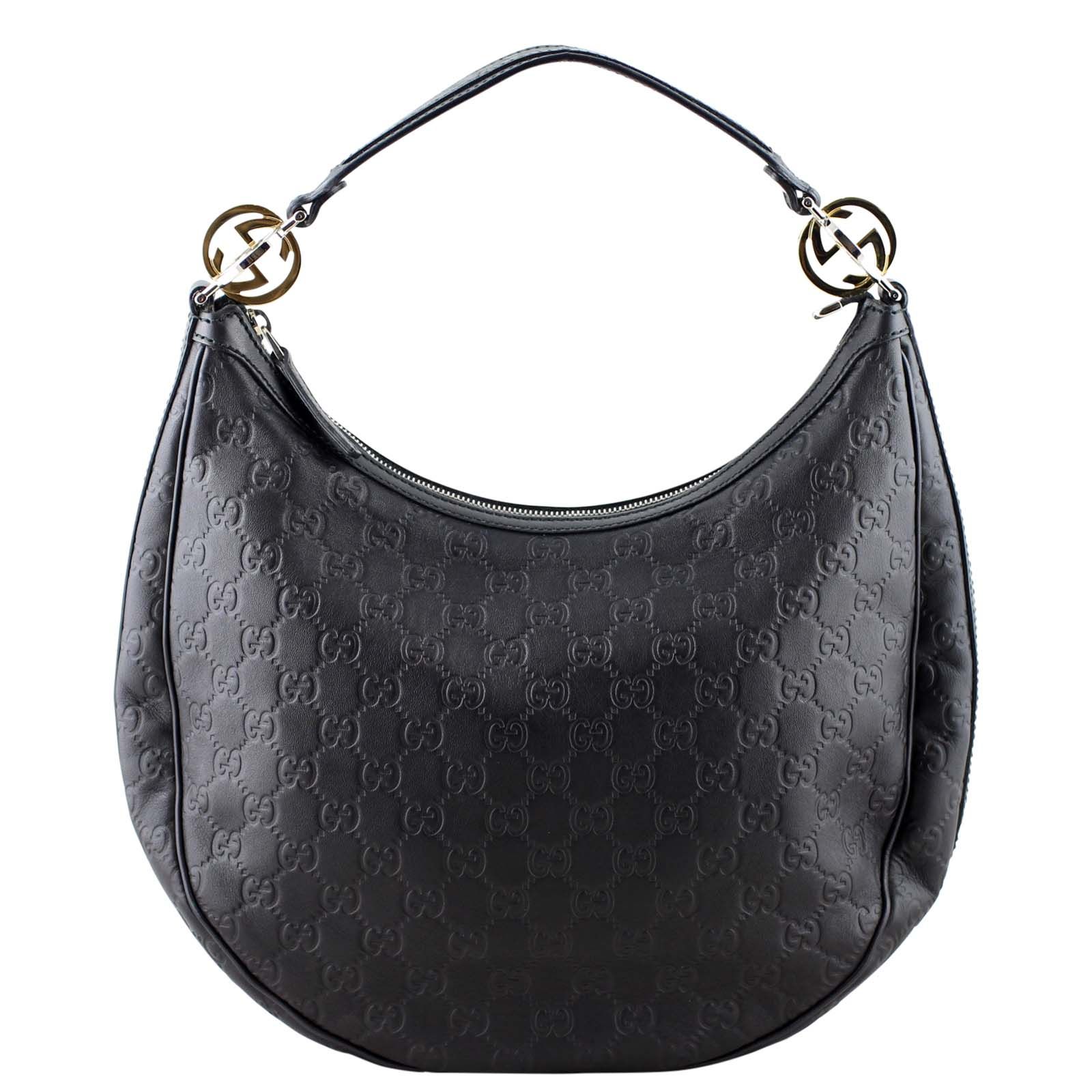 Gucci Guccissima GG Twins Hobo