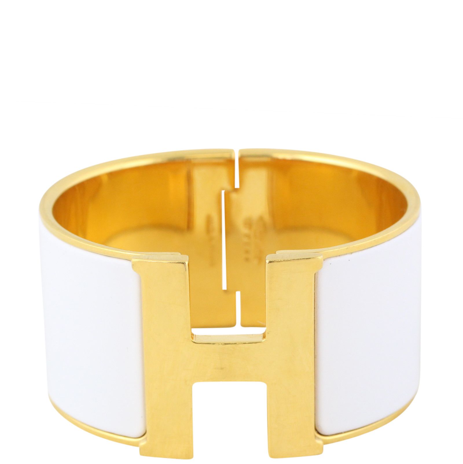 Hermès Clic H Bracelet in Gold Plated – Luxury Promise