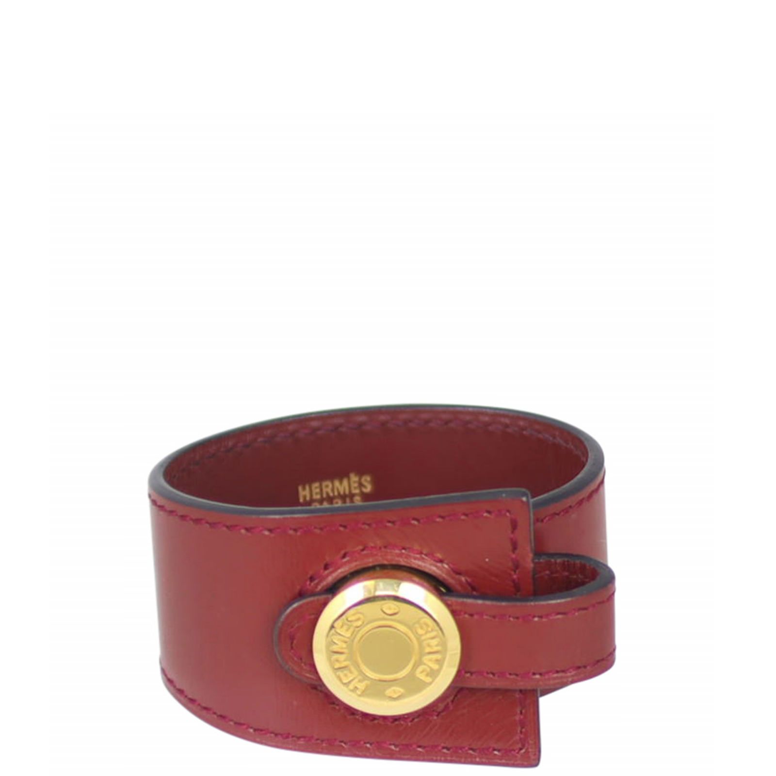 商品画像：Hermes Kelly Double Tour Leather Bracelet | Rent Hermes 2