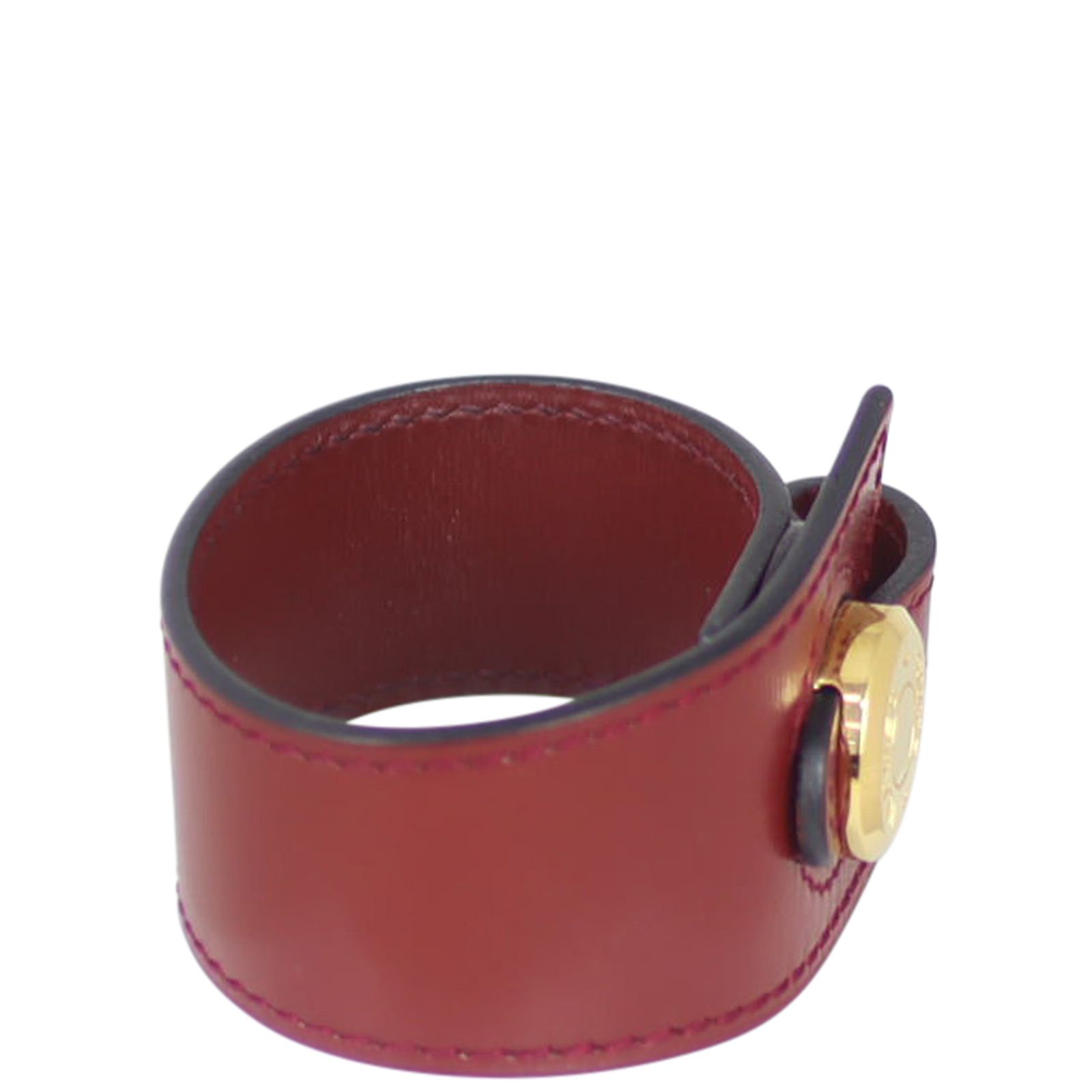 Hermes Dogon Leather Cuff Bracelet
