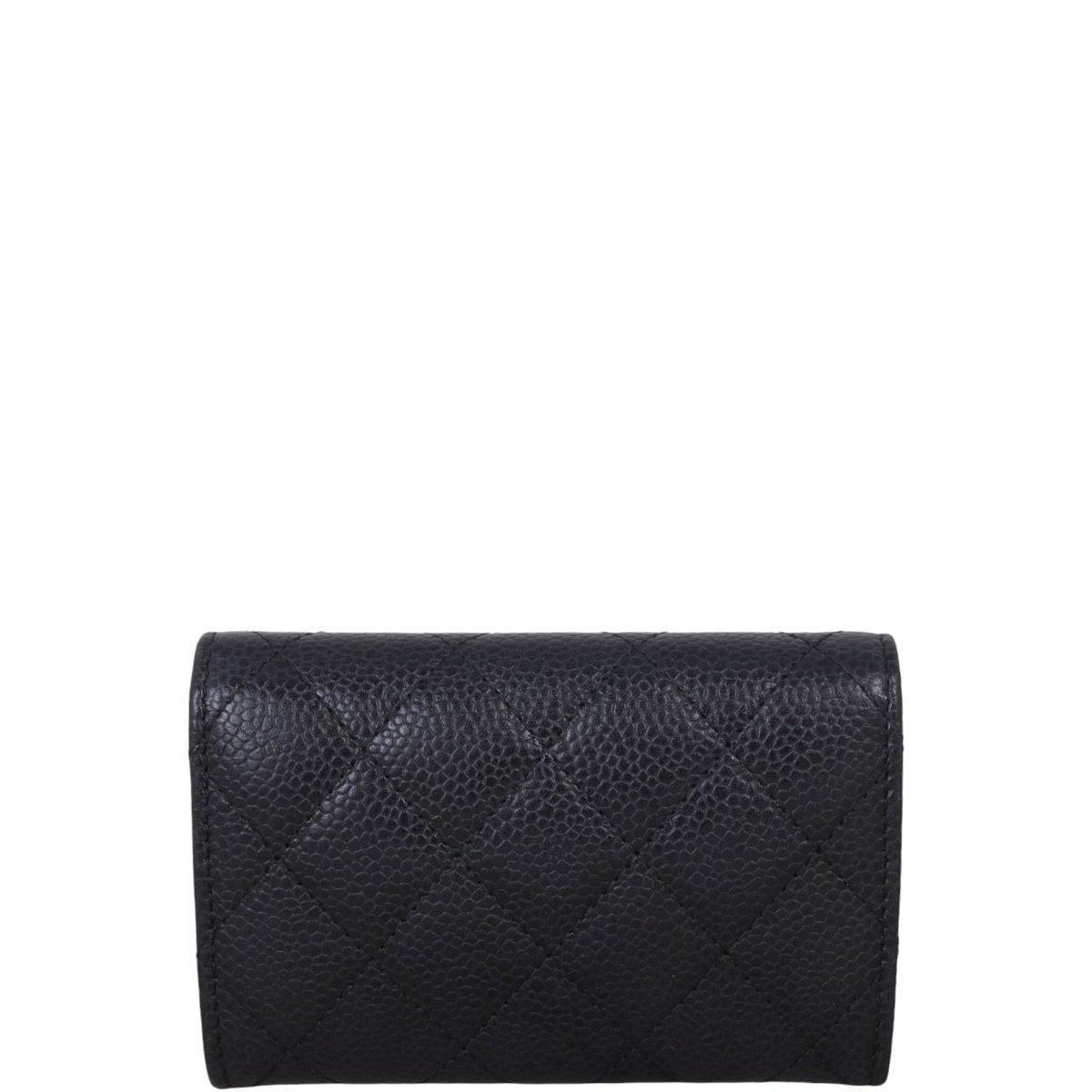 希少品◆入手困難【CHANEL】クラシック card holder Gold Black Classic card holder - Grained calfskin & gold-tone metal