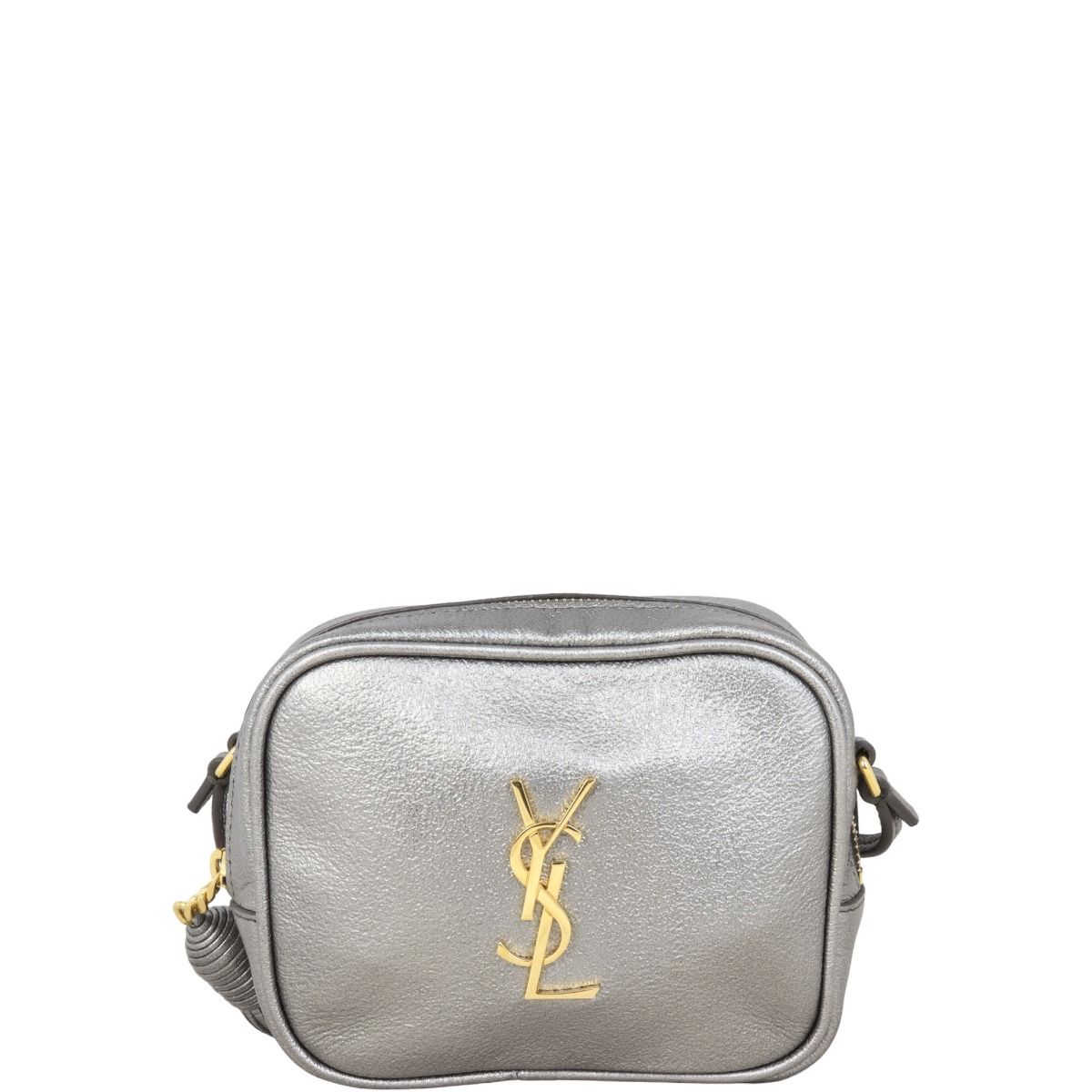 Saint laurent monogramme blogger leather shoulder bag best sale