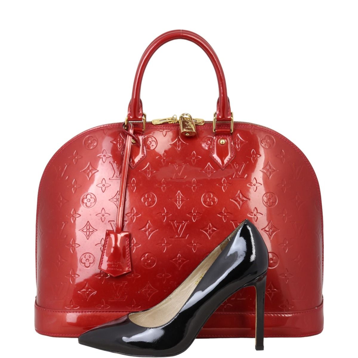 Louis Vuitton Alma GM Monogram Vernis