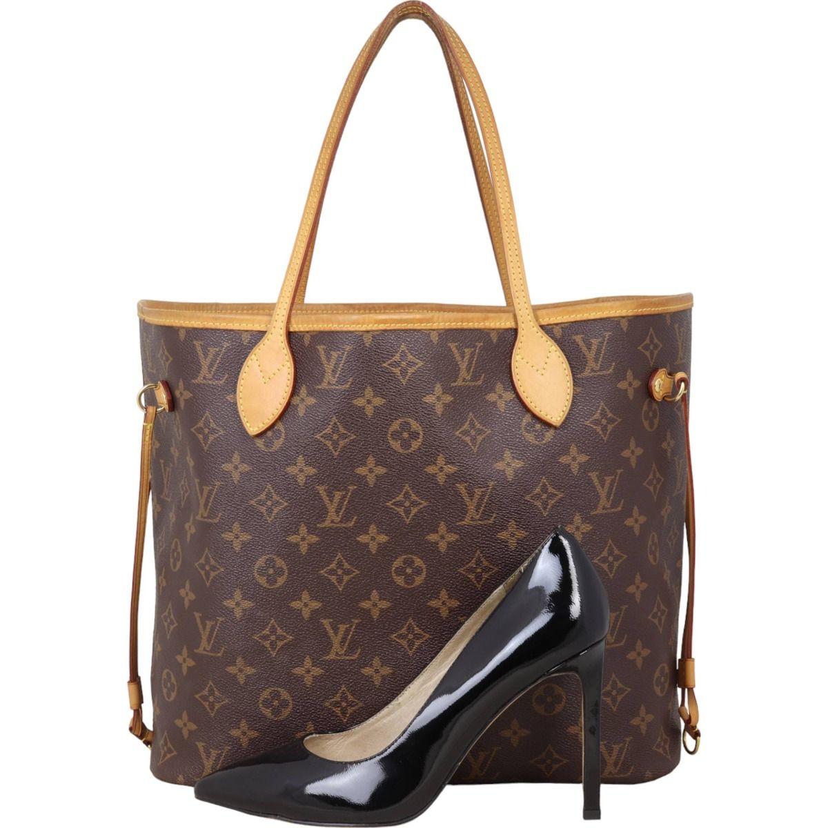 Louis vuitton neverfull tradesy on sale