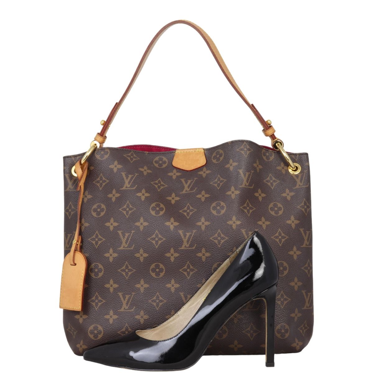 【希少】 LOUIS VUITTON LV Monogram Graceful PM バッグ Louis Vuitton Graceful PM Monogram
