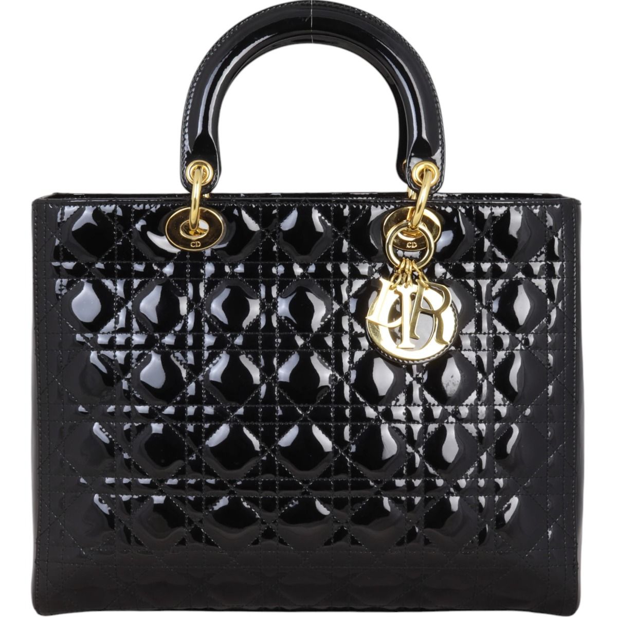 Patent leather dior bag best sale