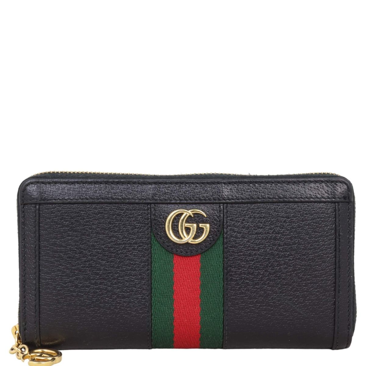 Gucci zip around purse on sale