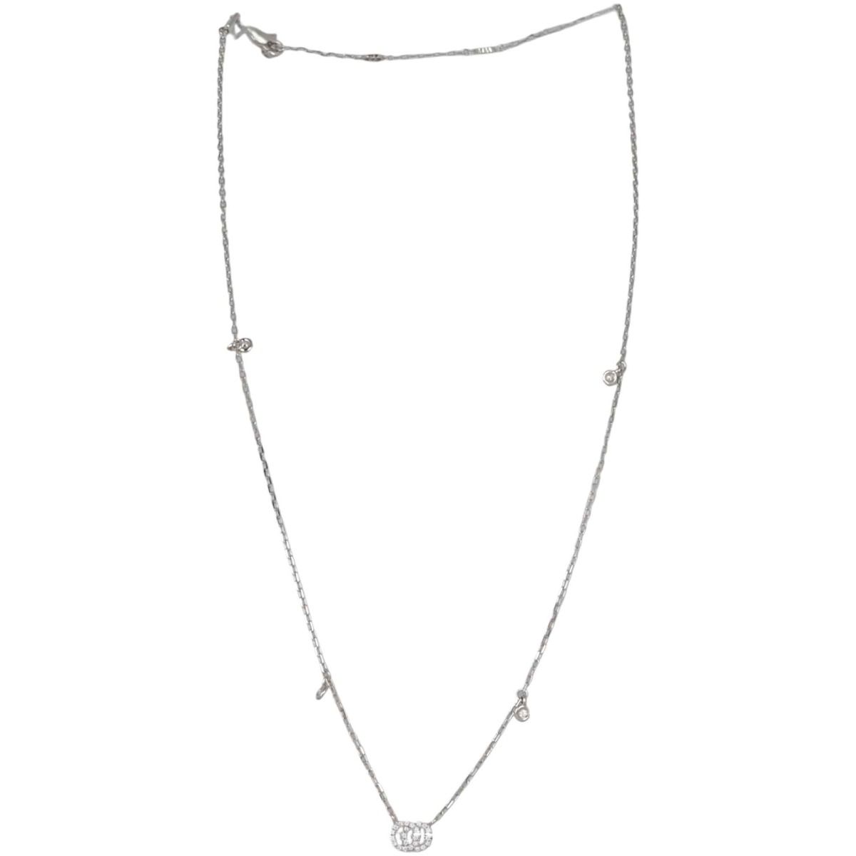 White gold discount gucci chain