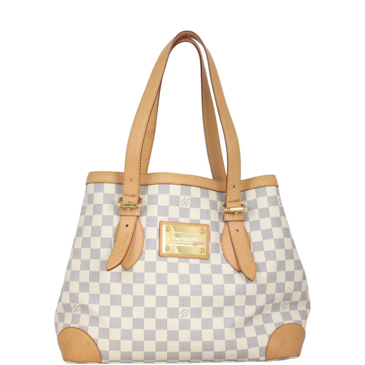 Louis vuitton damier azur hampstead mm 2025