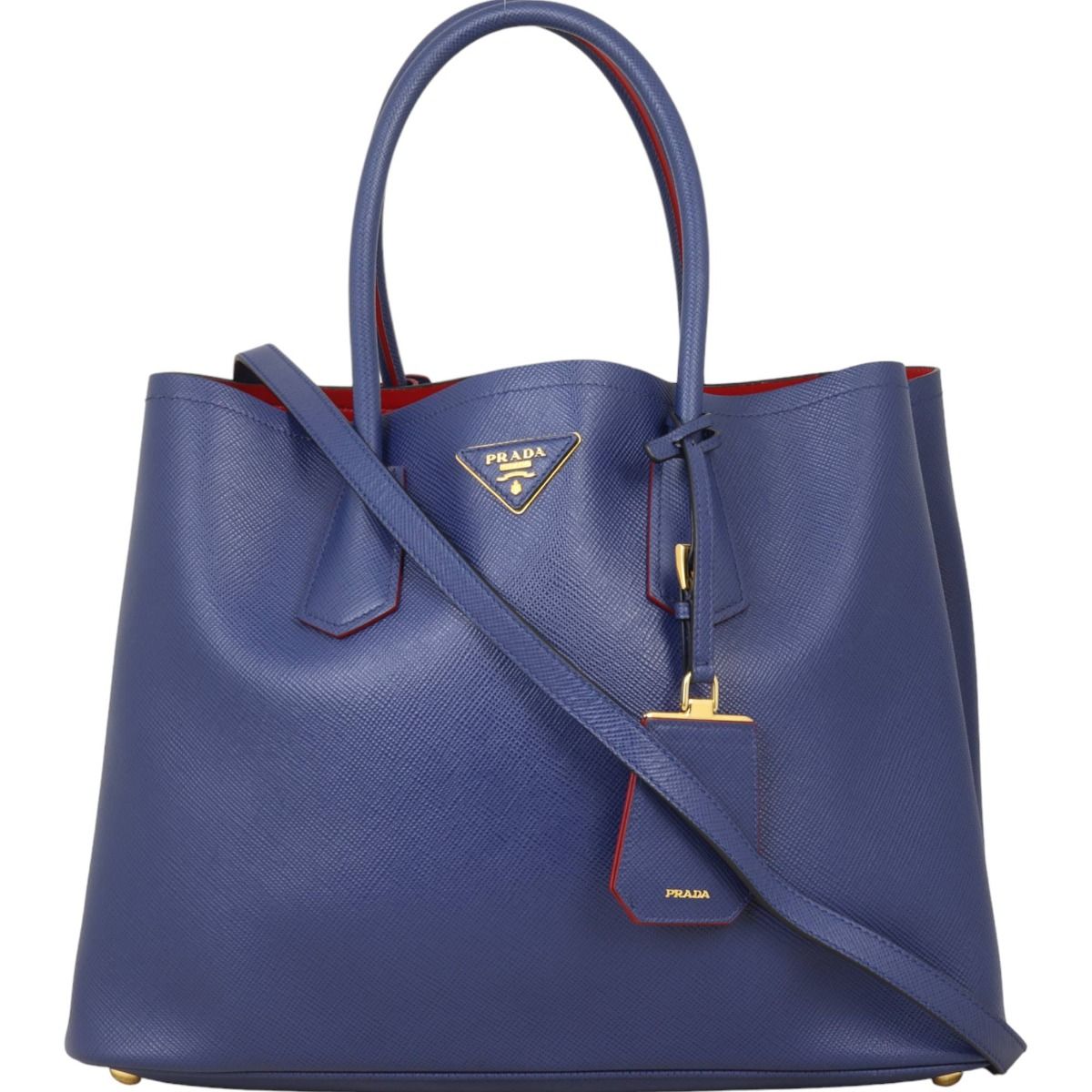 Prada saffiano cuir tote online