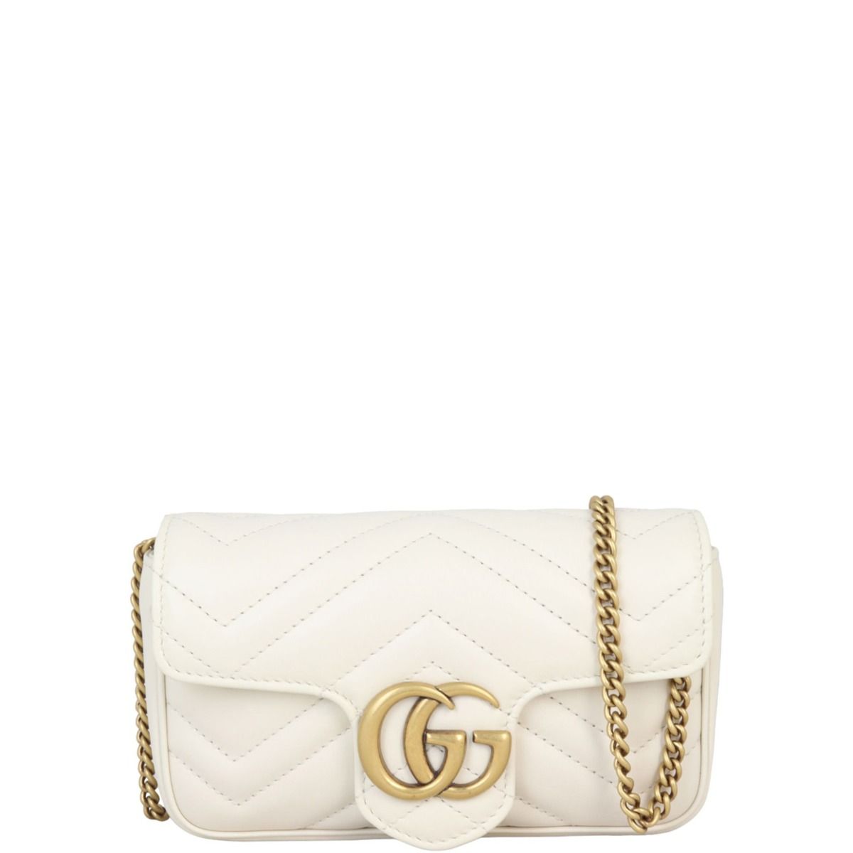 Gucci shoulder new arrivals bag white