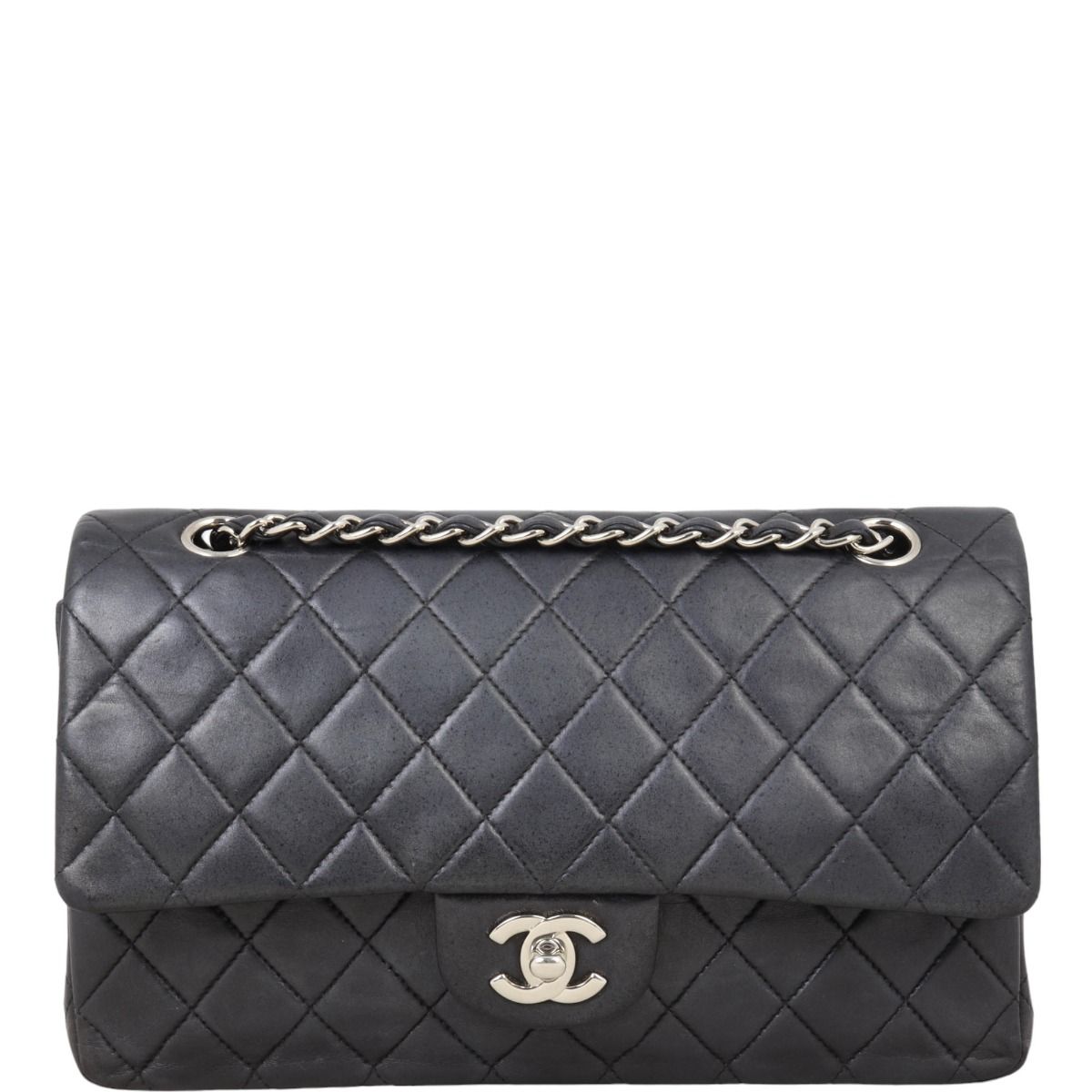 Chanel classic flap bag strap 2025 length