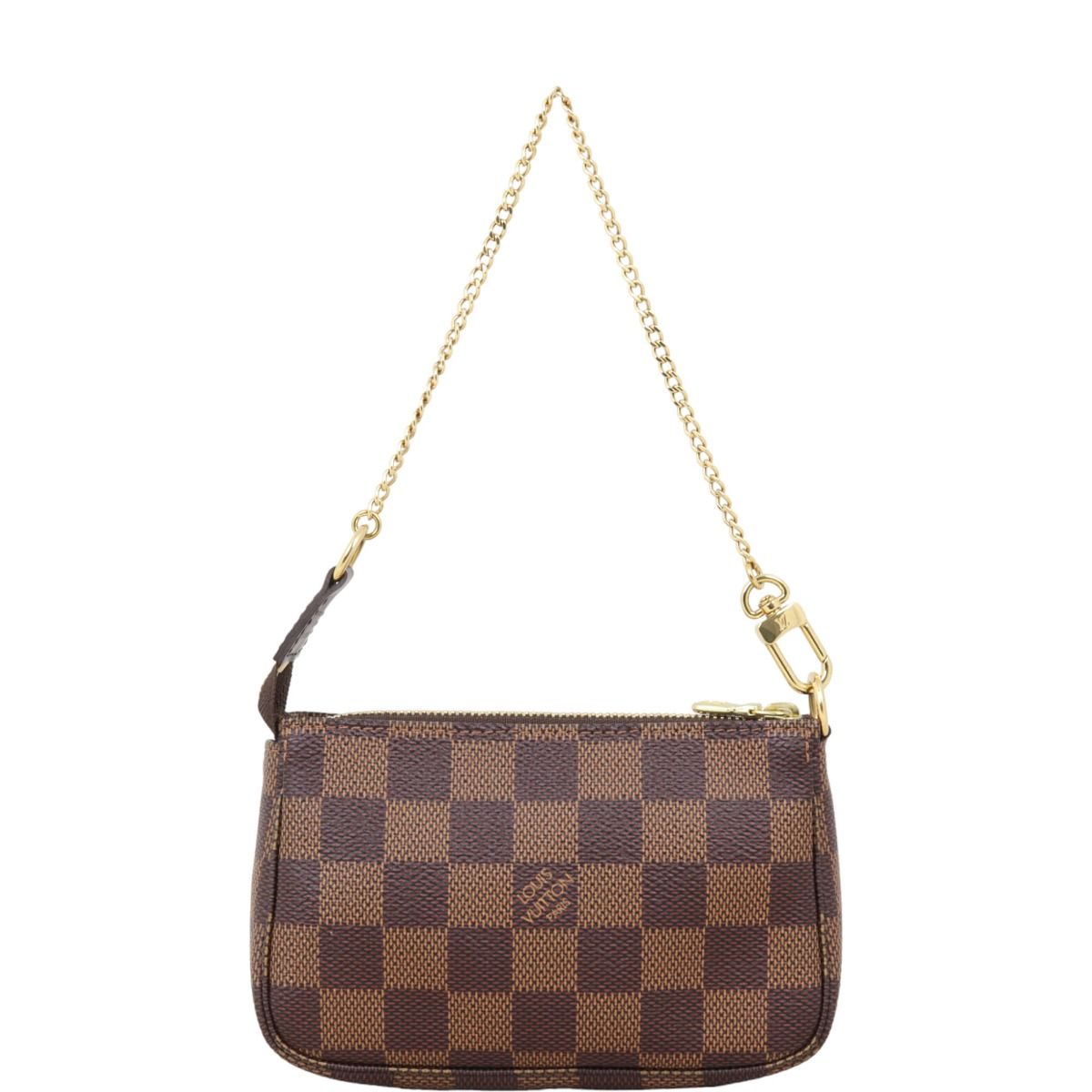 Louis vuitton mini pochette damier ebene sale