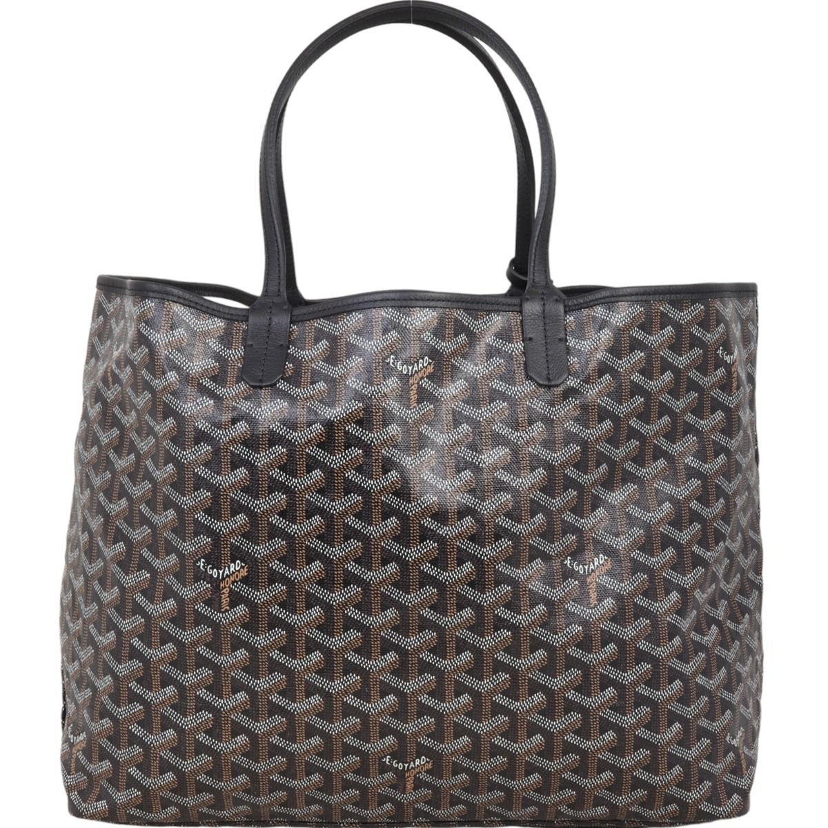 Goyard st louis tote black top