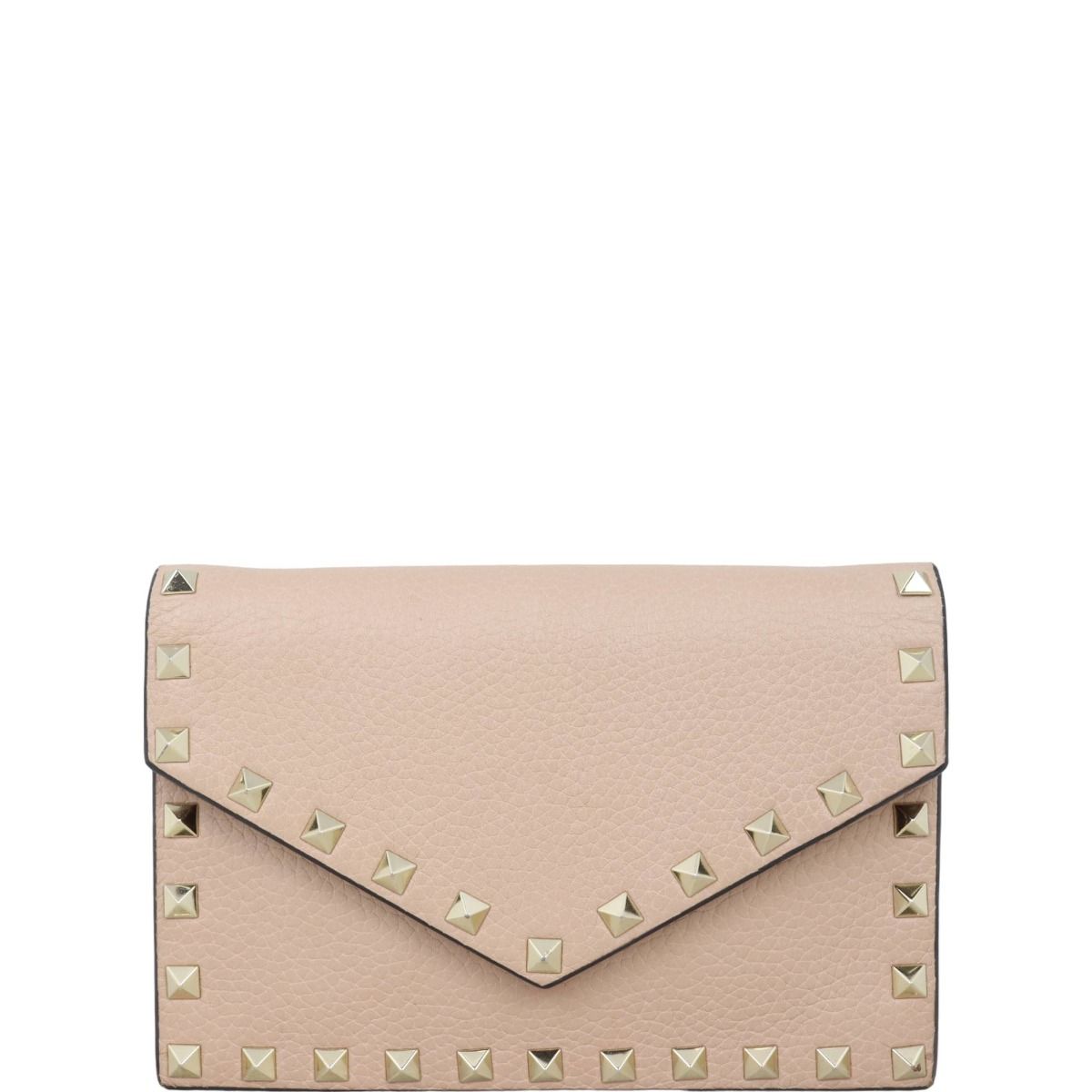 Valentino rockstud envelope wallet on chain discount