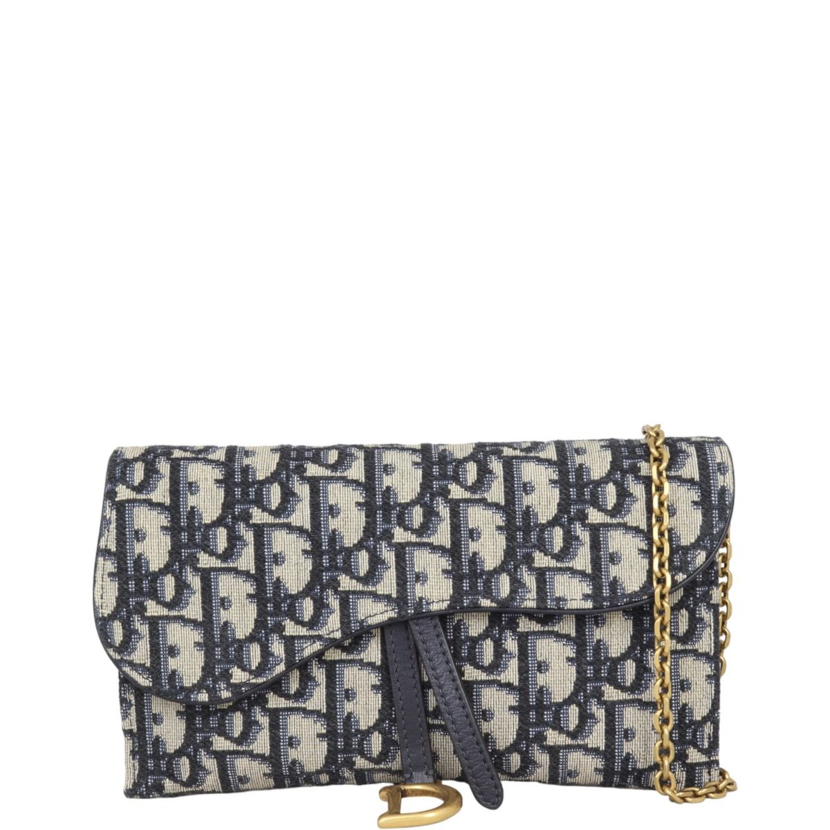 Dior saddle wallet oblique outlet