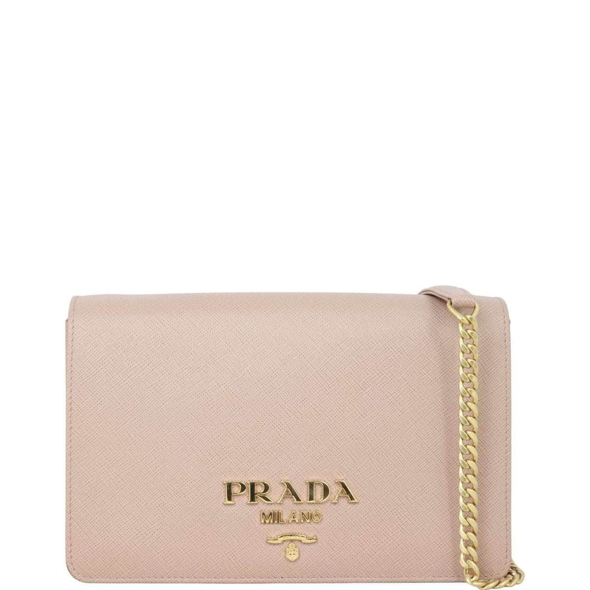 Prada saffiano chain bag outlet