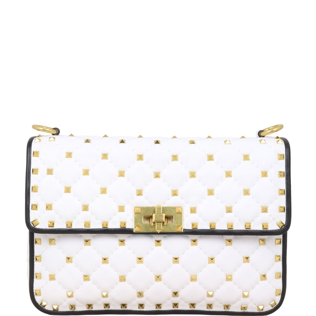 Valentino rockstud bag white top