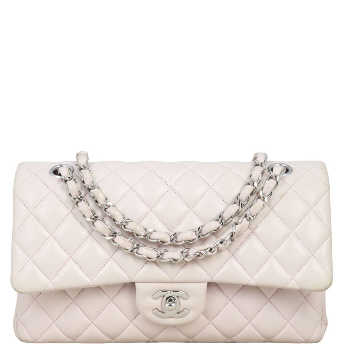 Chanel Classic Double Flap Medium Pale Pink