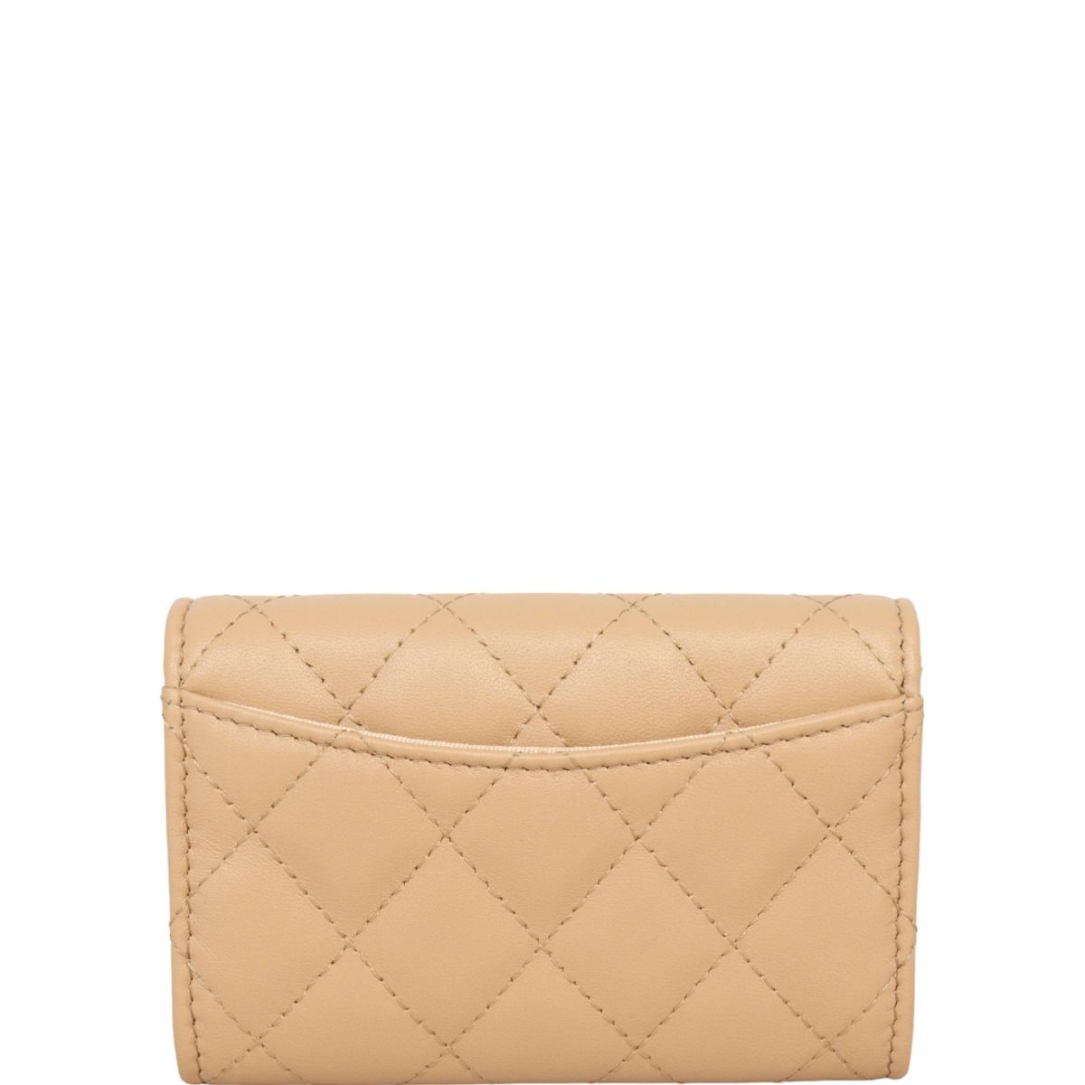 Chanel classic card holder calfskin outlet