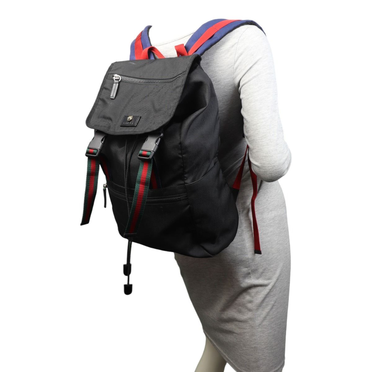 Gucci techno canvas backpack 2025