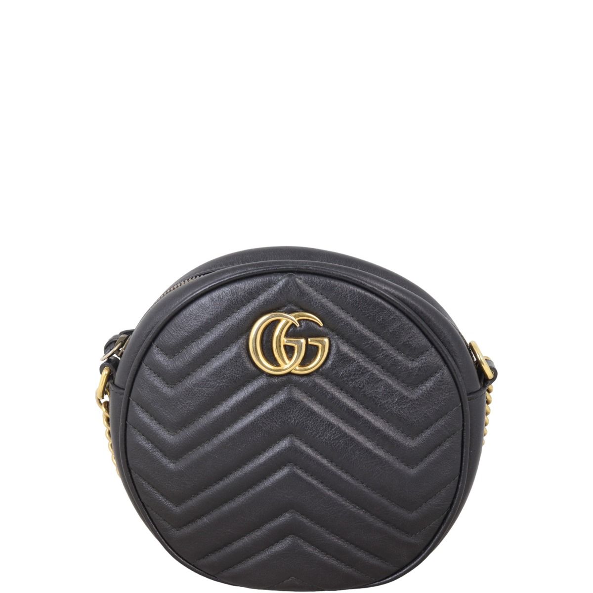 Gg marmont circle large quilted leather clutch 2025