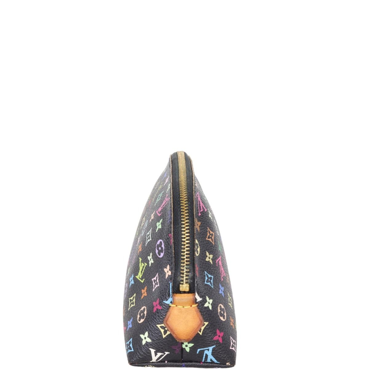 Lv multicolor cosmetic clearance pouch