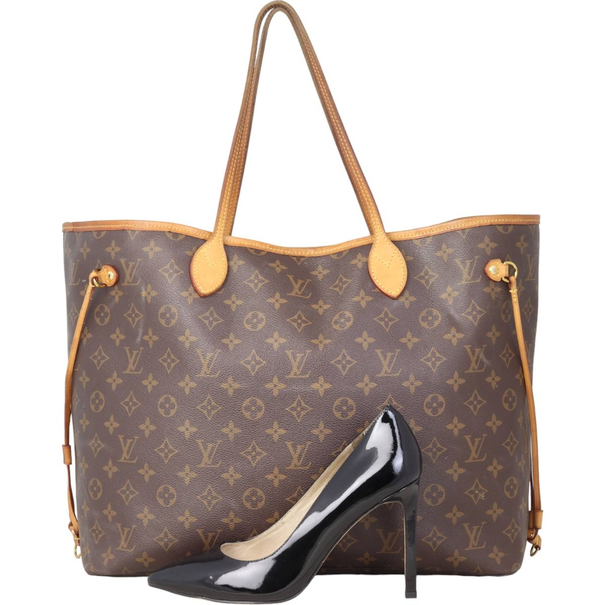 Neverfull large online monogram