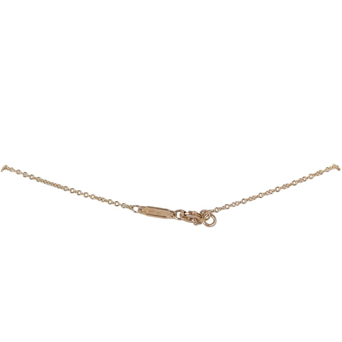 Tiffany arrow necklace rose gold hotsell